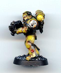Dynamic Shadows, Imperial Fists, Space Marines, Warhammer 40,000