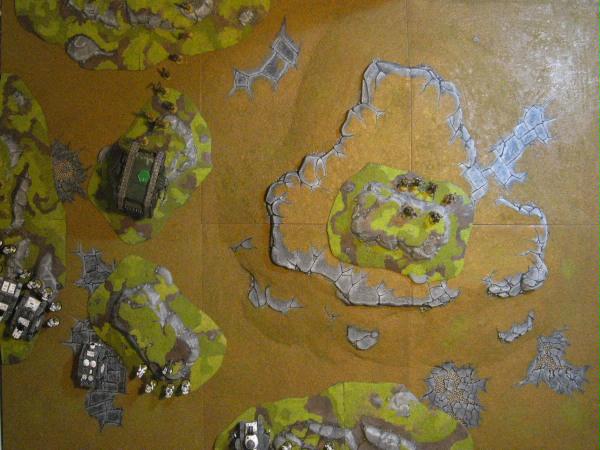 Battle Report, Overhead, Warhammer 40,000