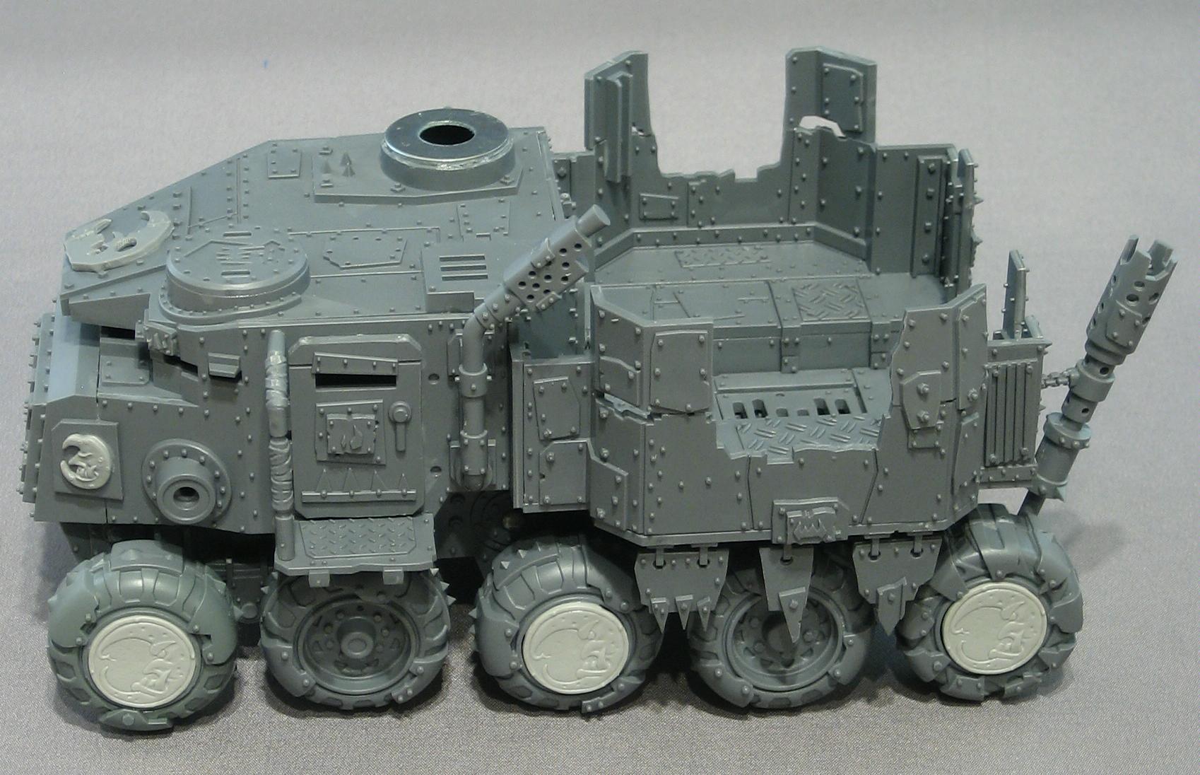 Battlewagon, Orks, Battle Wagon WIP 1