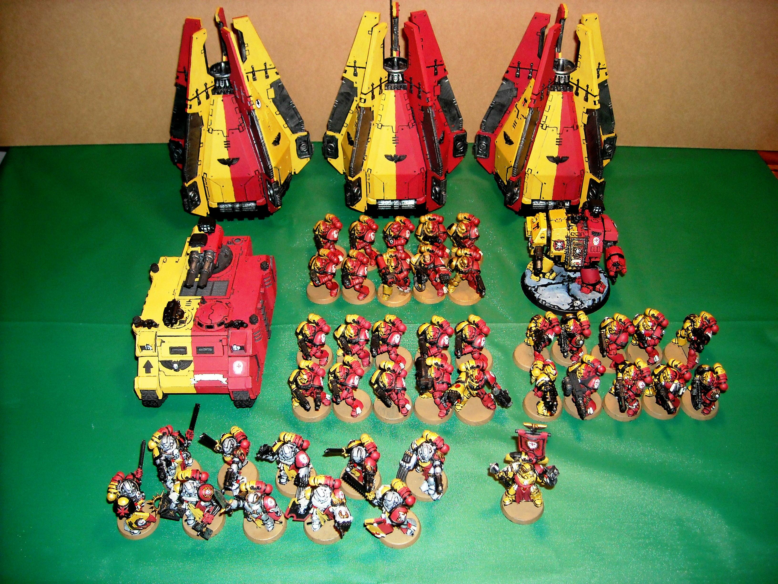 Army, Drop Pod, Howling Griffins, Space Marines