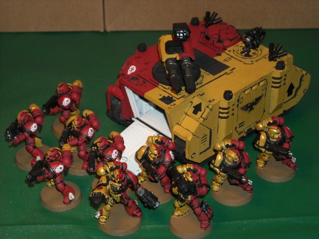 28mm, Games Workshop, Infantry, Science-fiction, Space Marines, Vehicle, Warhammer 40,000