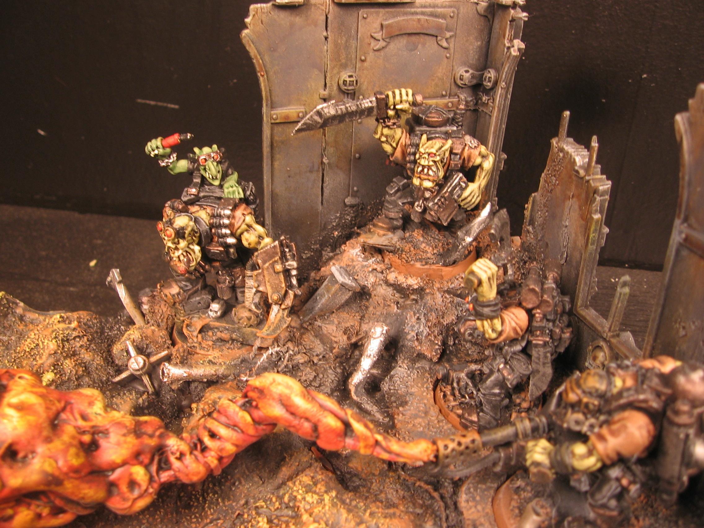 Burna Boyz, Fire, Flamer, Kommandos, Orks, Warhammer 40,000