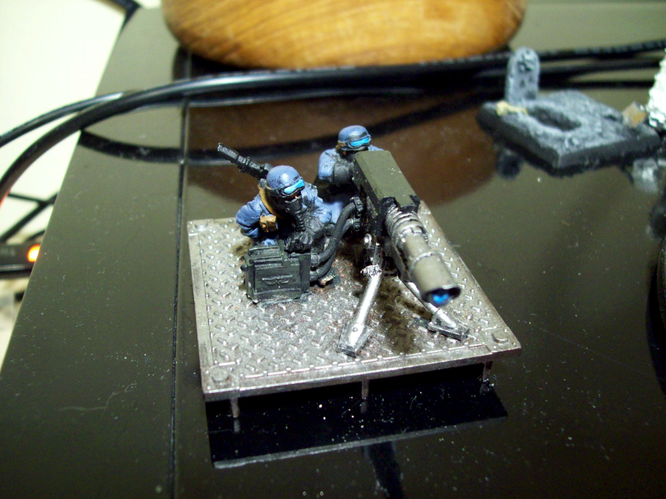 Heavy Weapons Team, Imperial Guard, Steel Legion, Warhammer 40,000