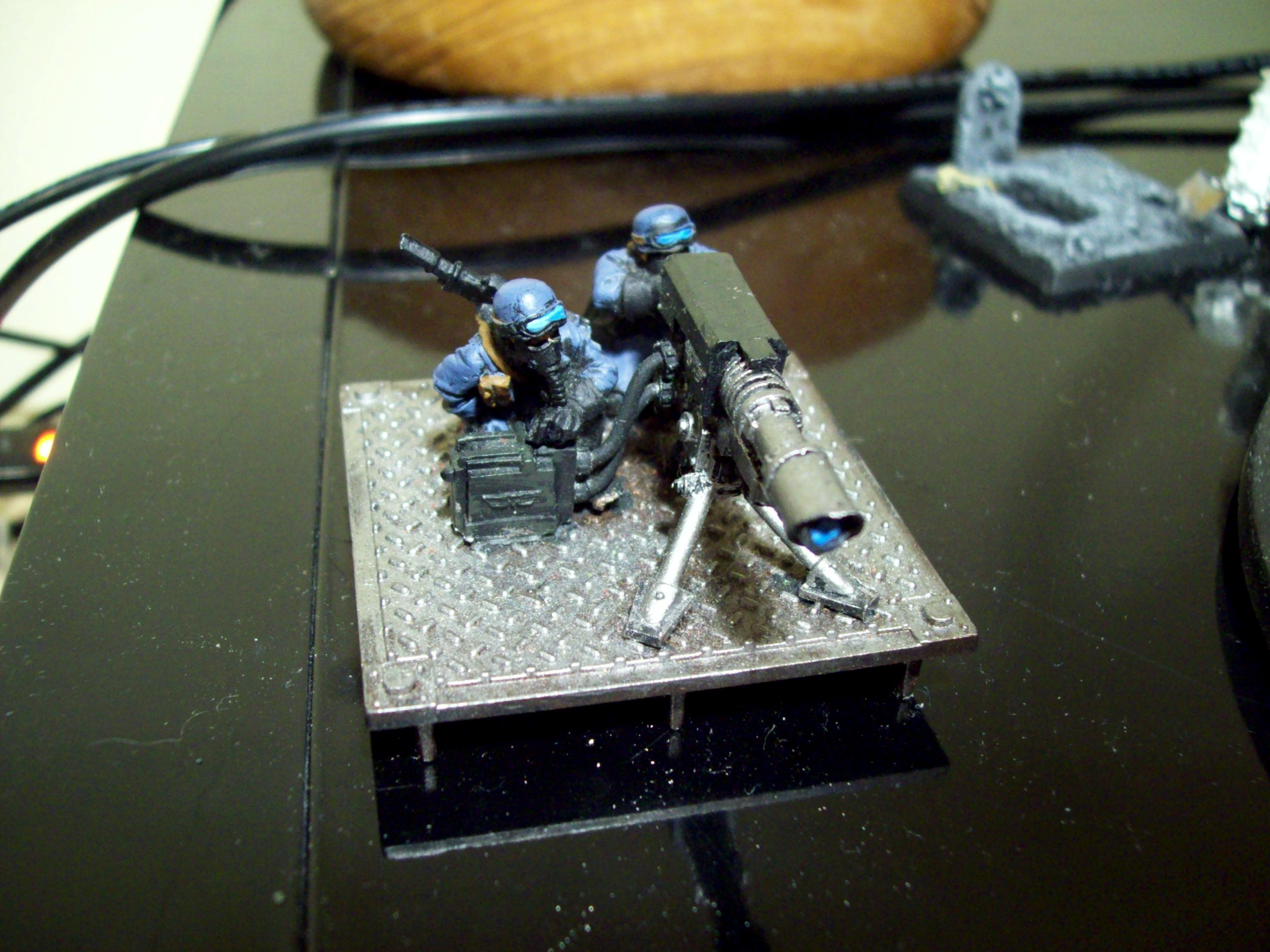 Heavy Weapons Team, Imperial Guard, Steel Legion, Warhammer 40,000