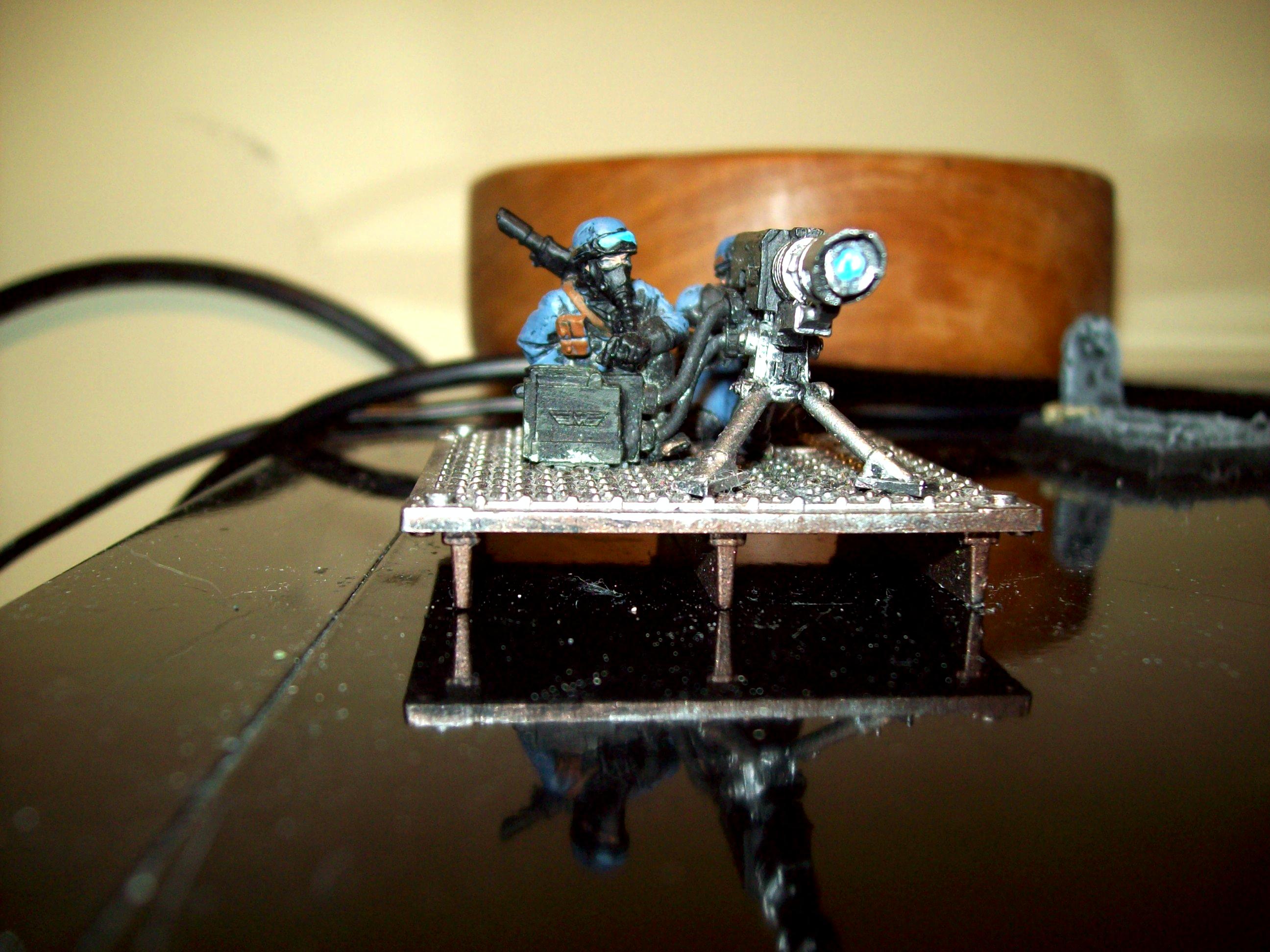 Heavy Weapons Team, Imperial Guard, Steel Legion, Warhammer 40,000