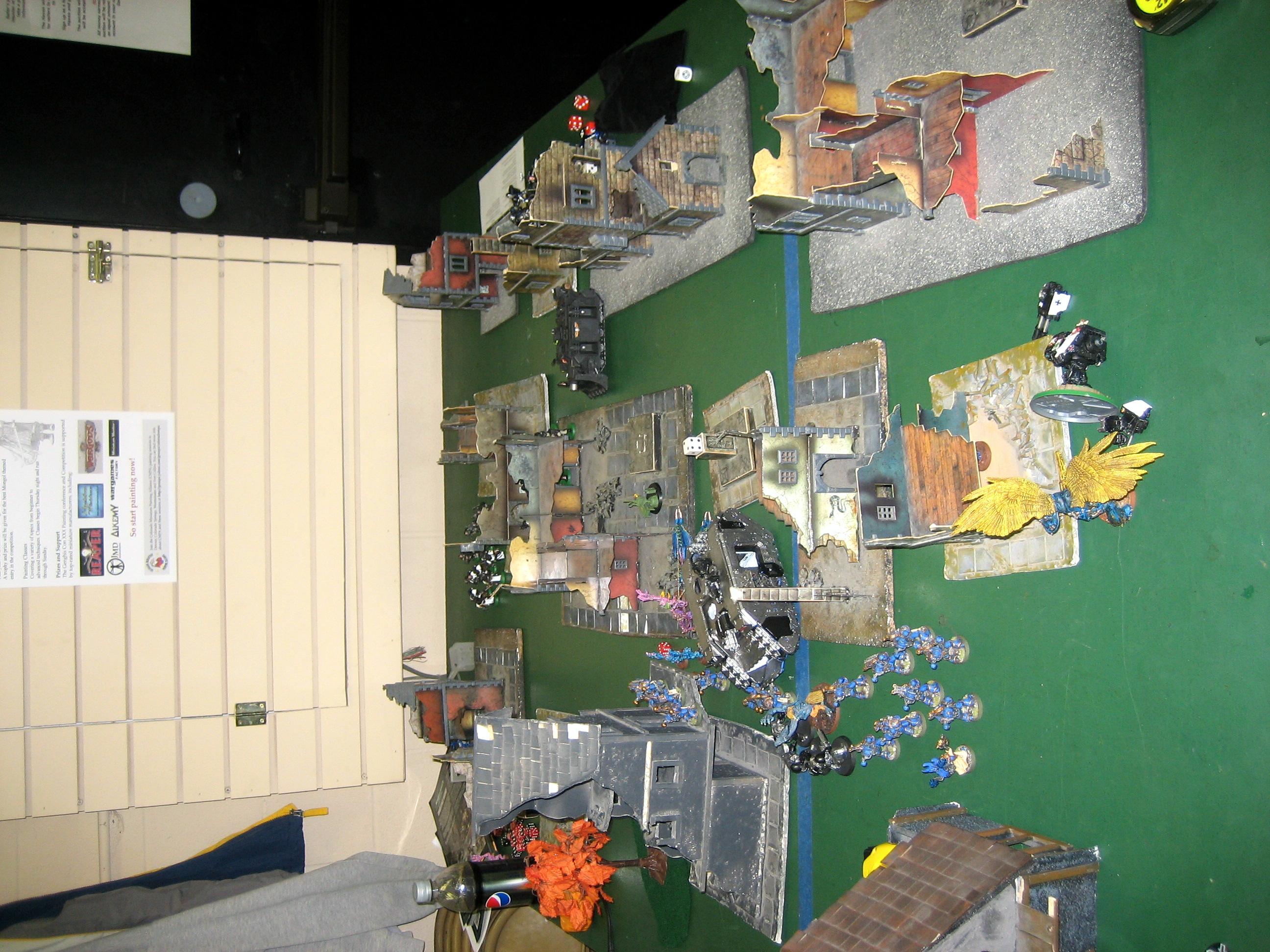 Battle Report, Black Templars, Chaos Daemons, Space Marines, Thousand Sons