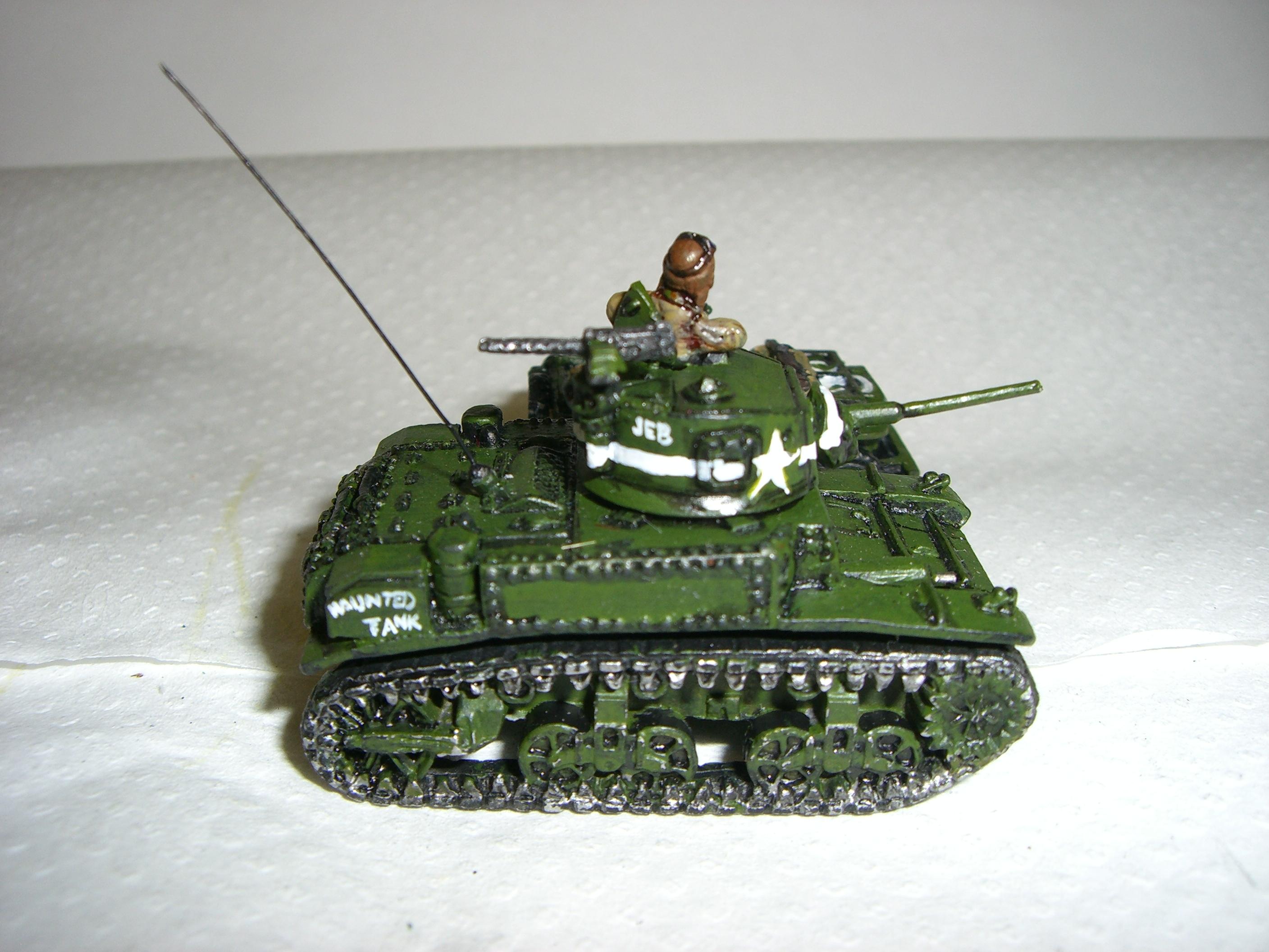 15mm, America, Flames Of War, M3 Stuart, World War 2