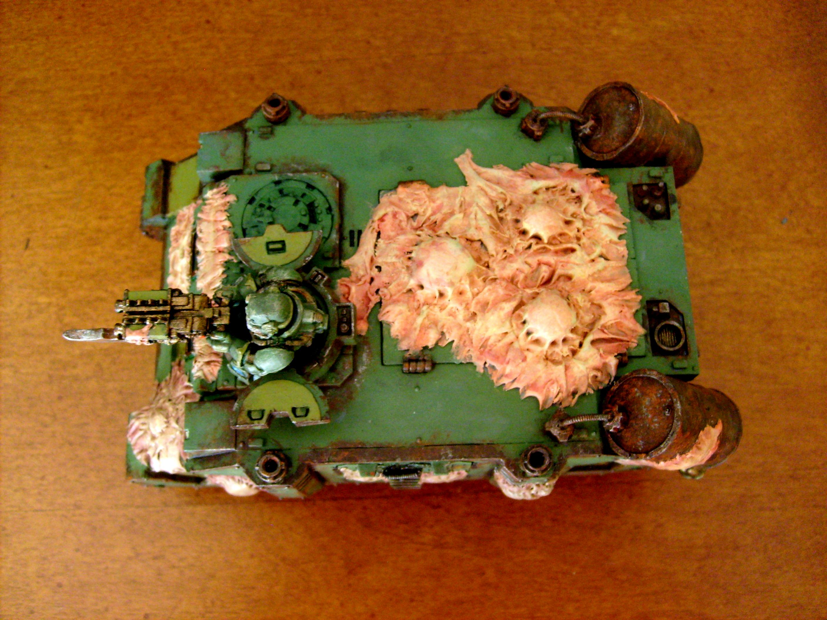 Chaos Space Marines, Death Guard, Nurgle, Rhino, Warhammer 40,000