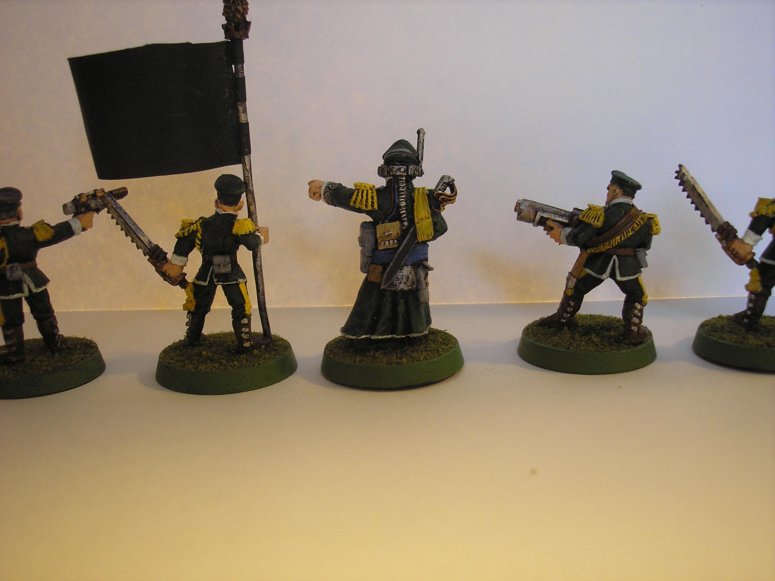 2nd Edition, Cadians, Command Squad, Conversion, Imperial Guard, Mordian