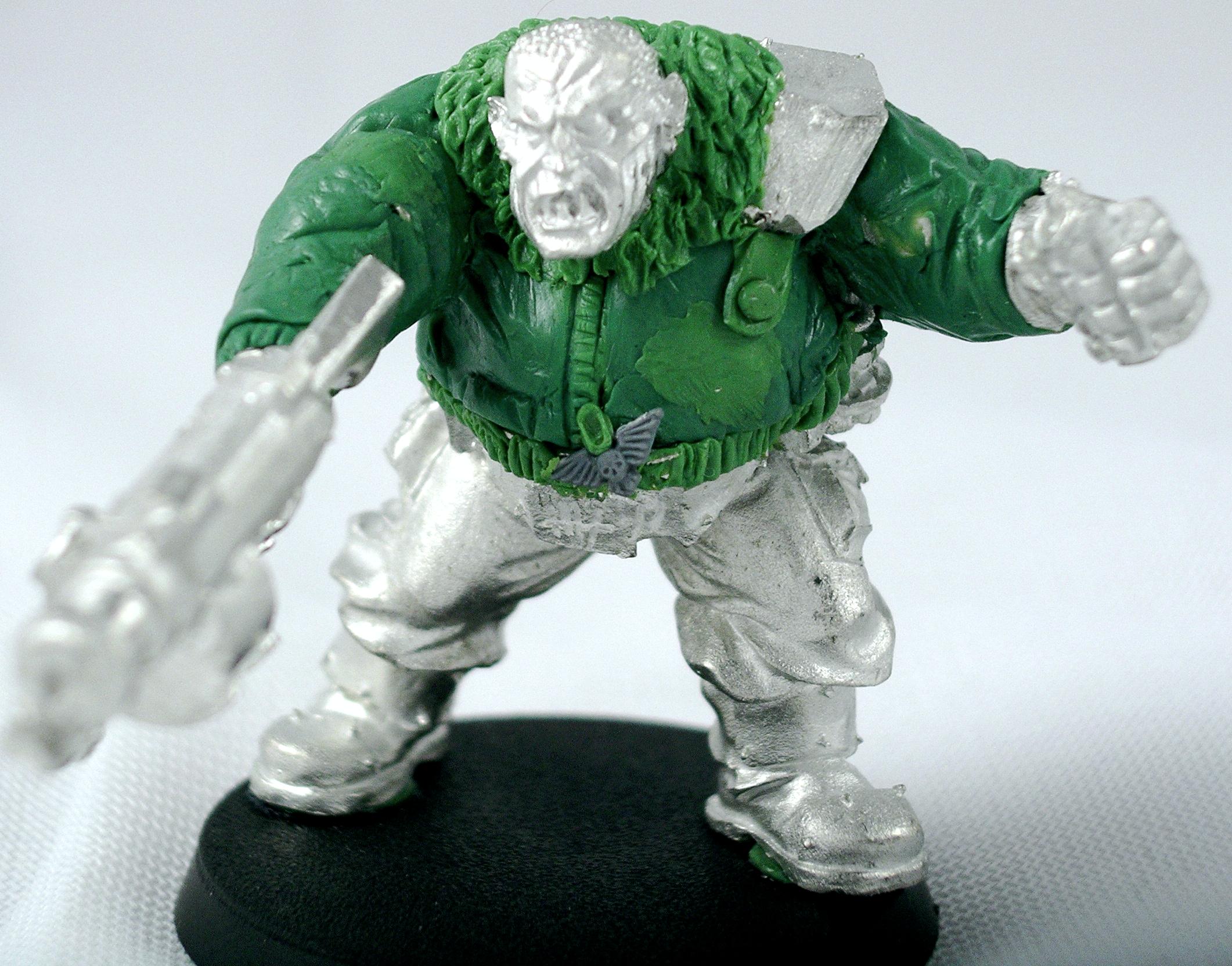 Greenstuff, Ogryns, Warhammer 40,000, Work In Progress