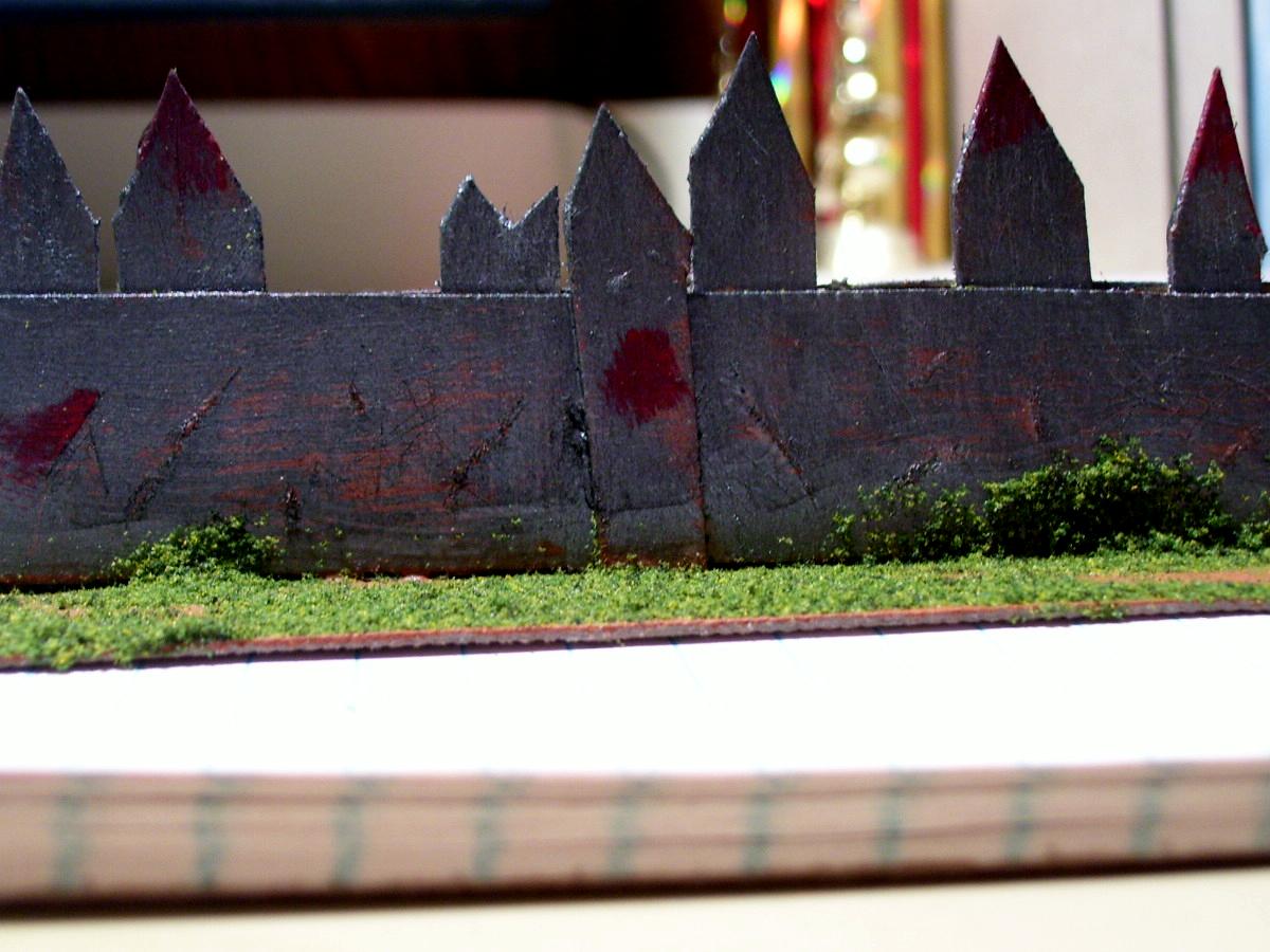 Metal, Spiked Wall, Terrain, Wall