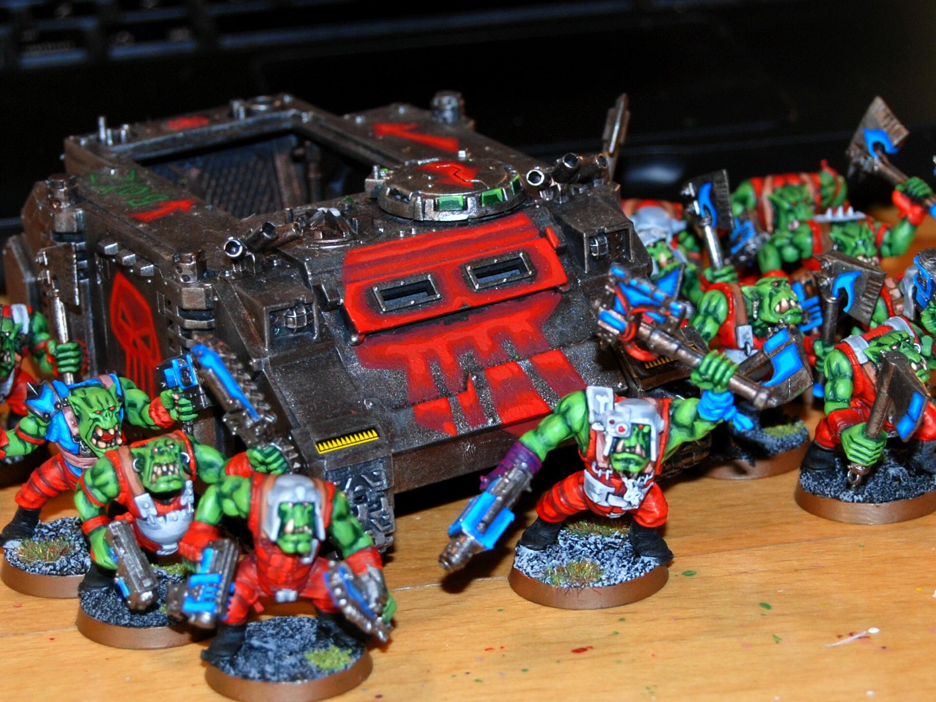 Choppa, Looted, Orks, Rhino, Shoota, Warhammer 40,000