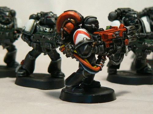 Black Templars, Conversion, Painting, Space Marines, Warhammer 40,000