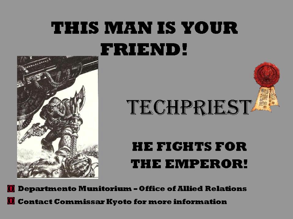 Adeptus Mechanicus, Humor, Poster, Rogue Trader