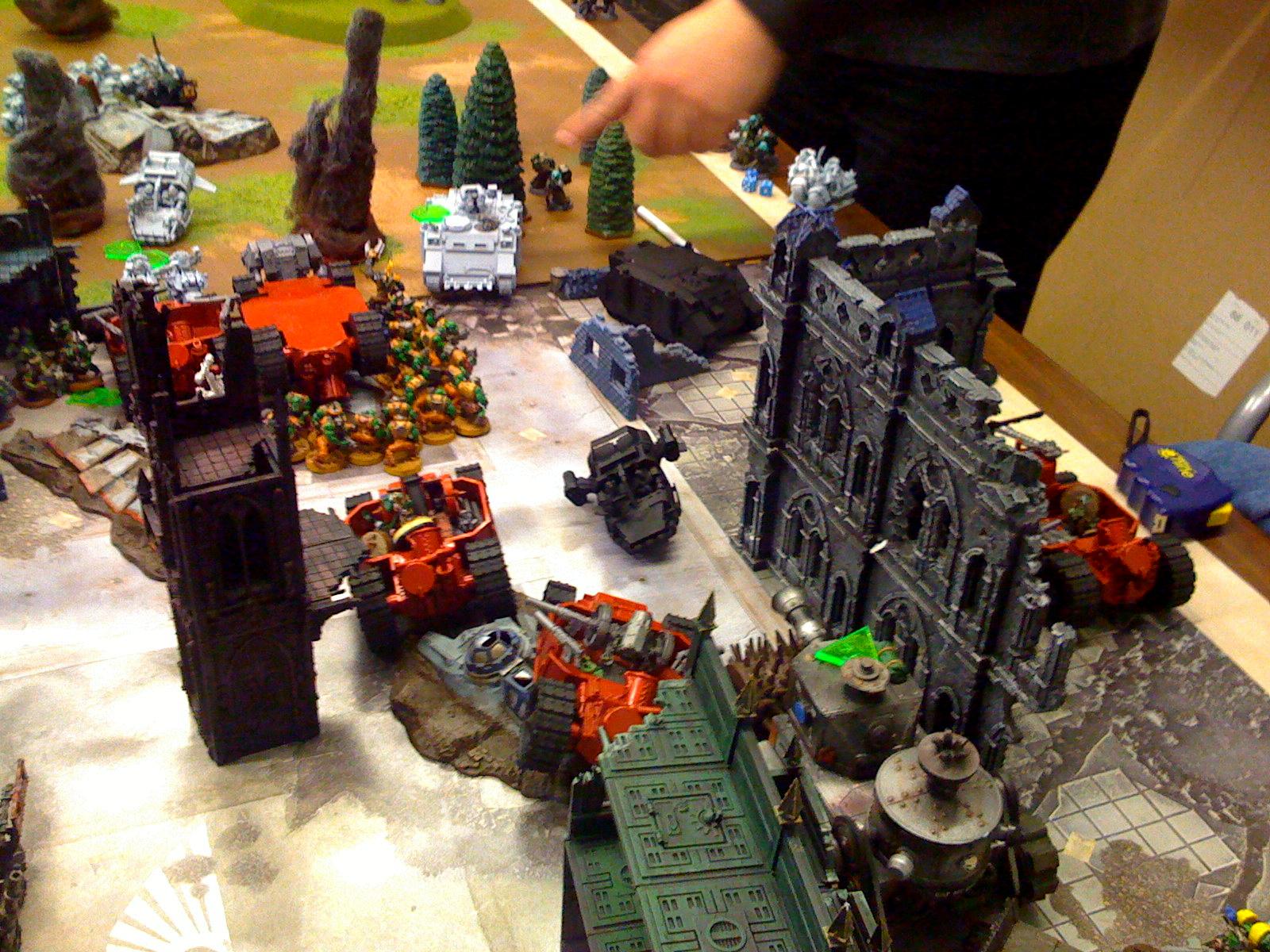 Battle, Orks, Space Marines, Warhammer 40,000