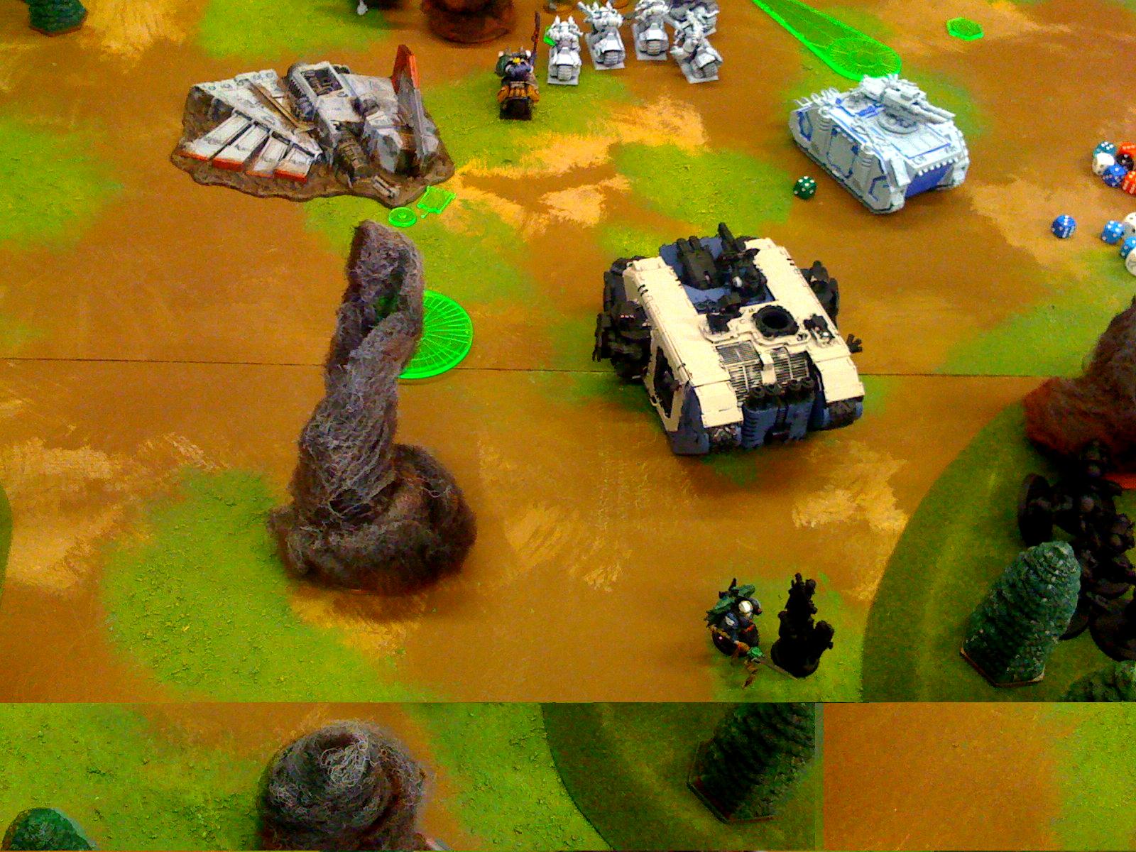 Battle Report, Space Marines, Terrain