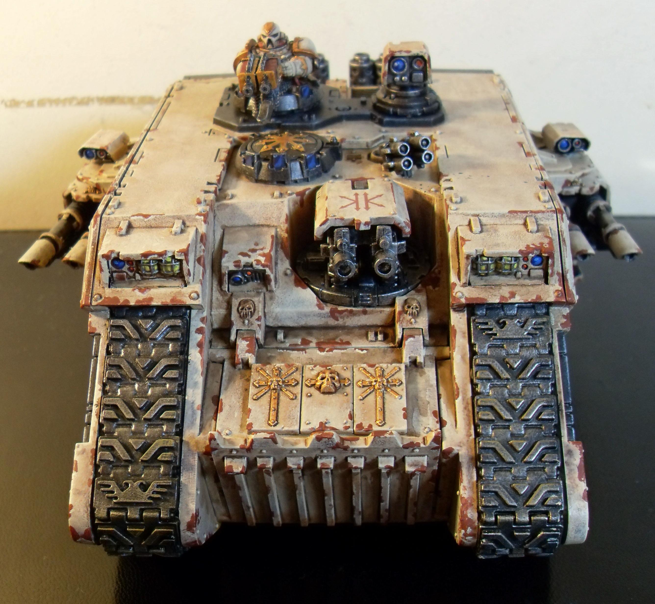Chaos, Chaos Space Marines, Land Raider, Weathered