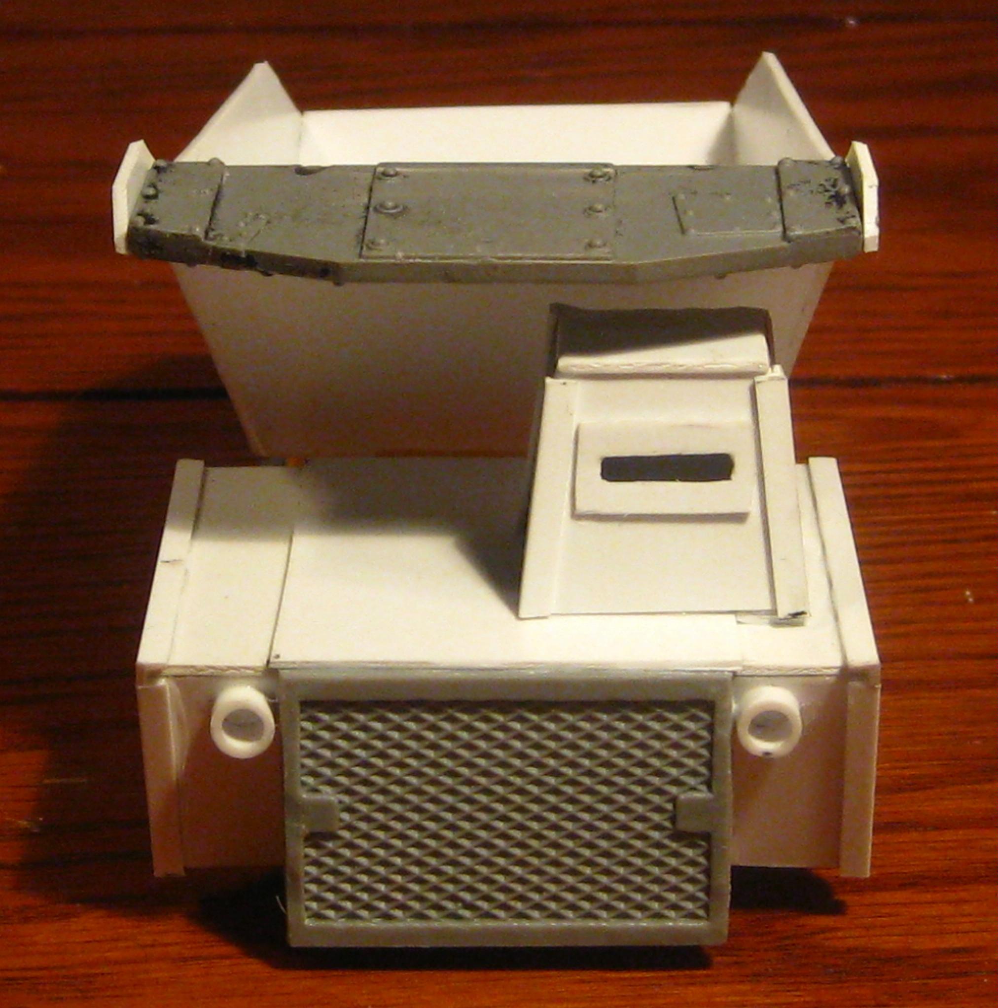 Conversion, Orks, Scratch Build, Truck, Trukk, Work In Progress