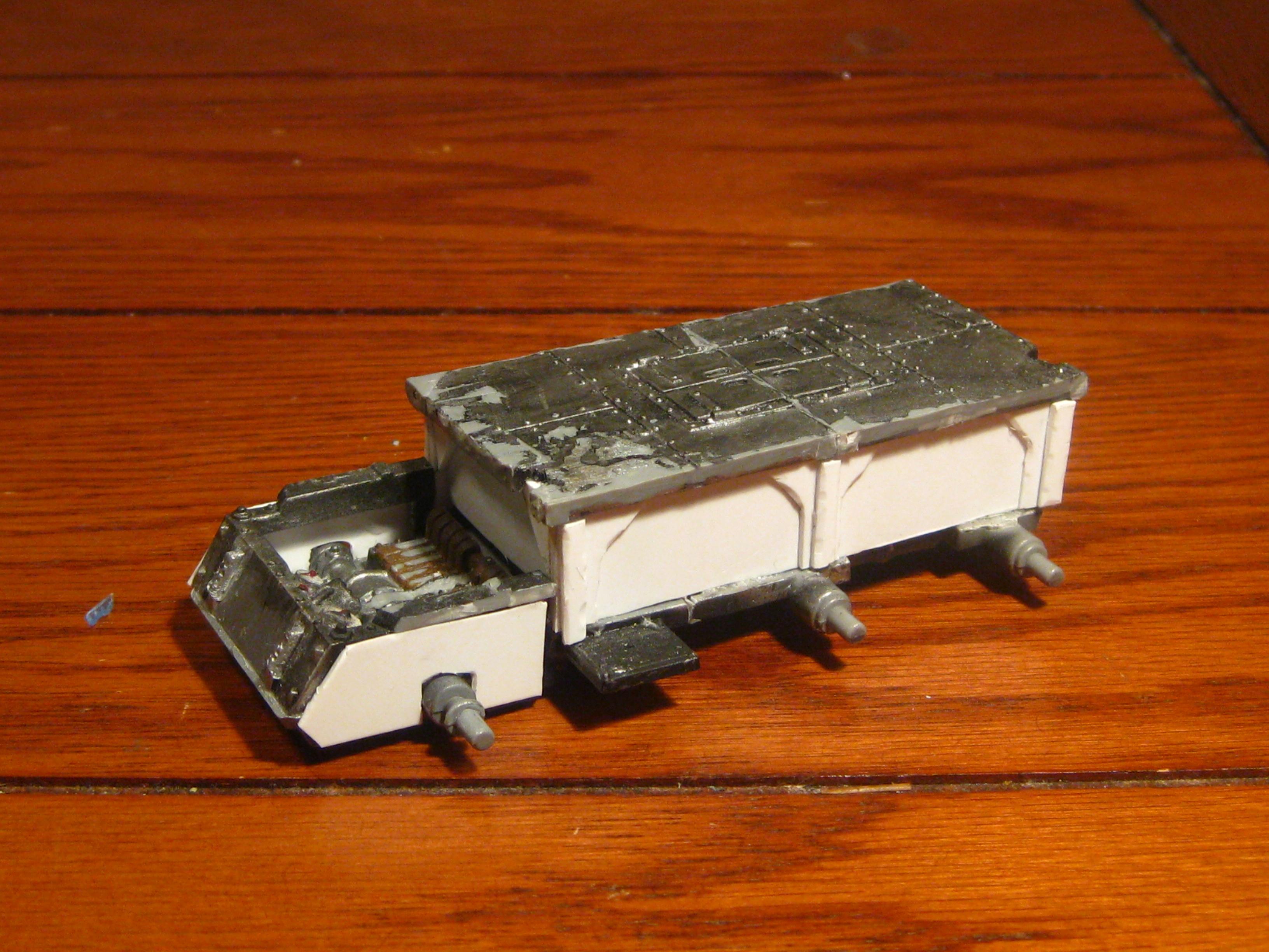 Conversion, Orks, Scratch Build, Truck, Trukk, Work In Progress