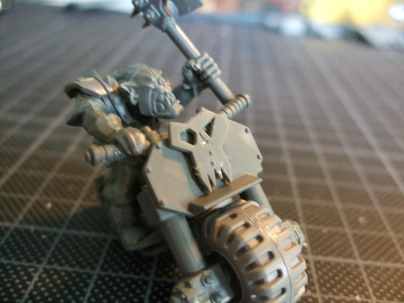 Bike, Orks, Work In Progress