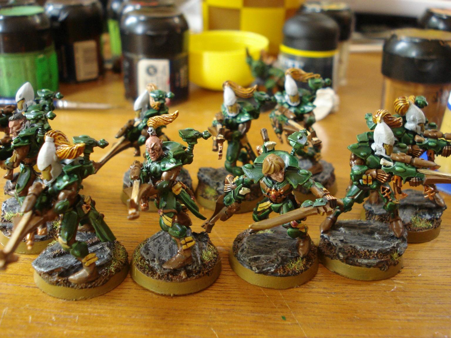 Aspect Warrior, Dire Avengers, Eldar, Warhammer 40,000