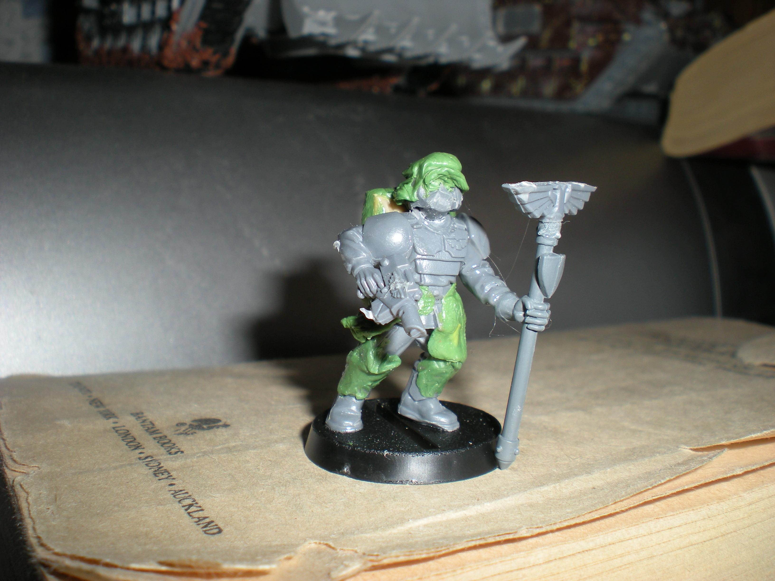 Imperial Guard, Priest, Warhammer 40,000, Work In Progress