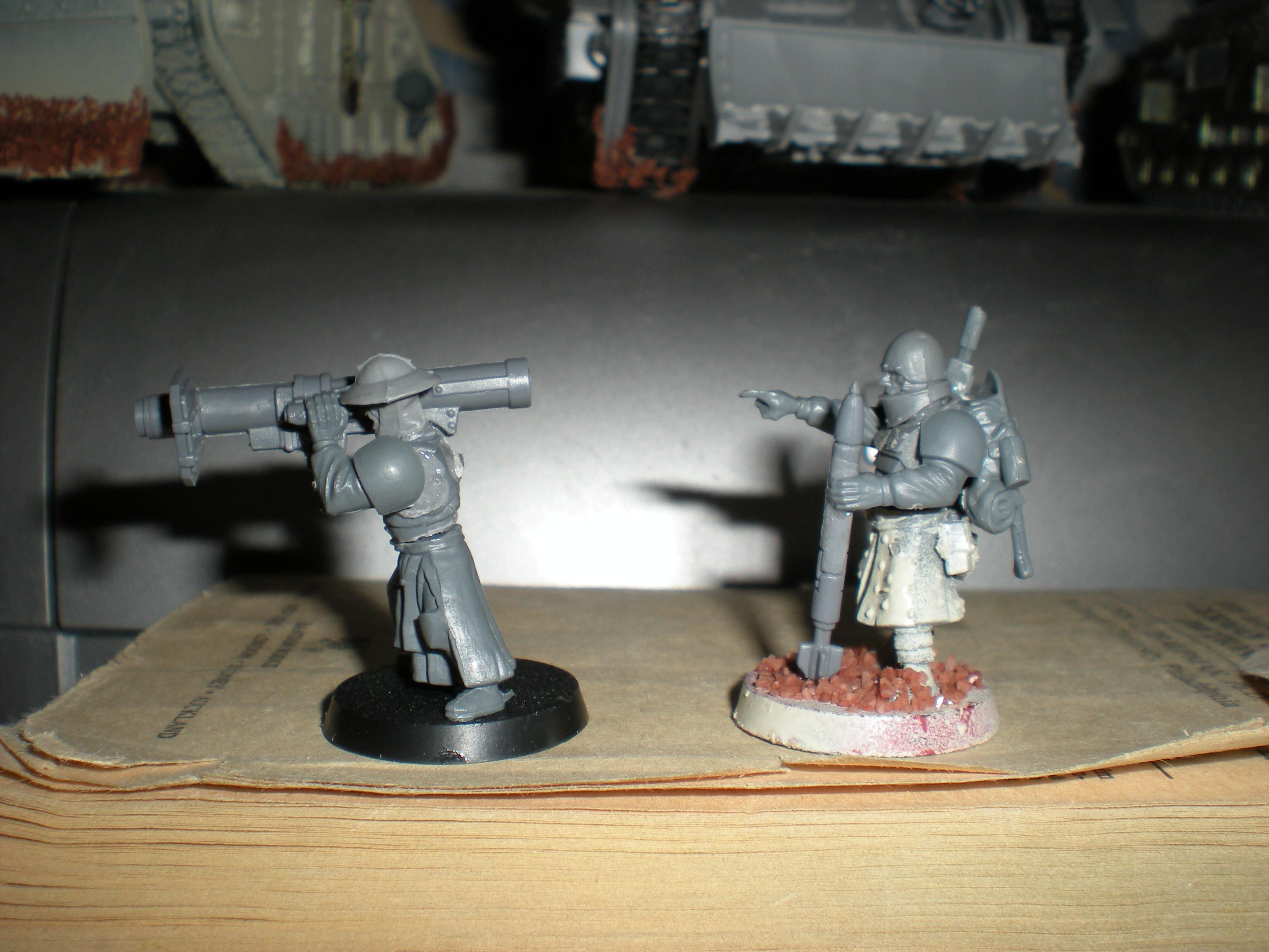 Imperial Guard, Warhammer 40,000, Work In Progress