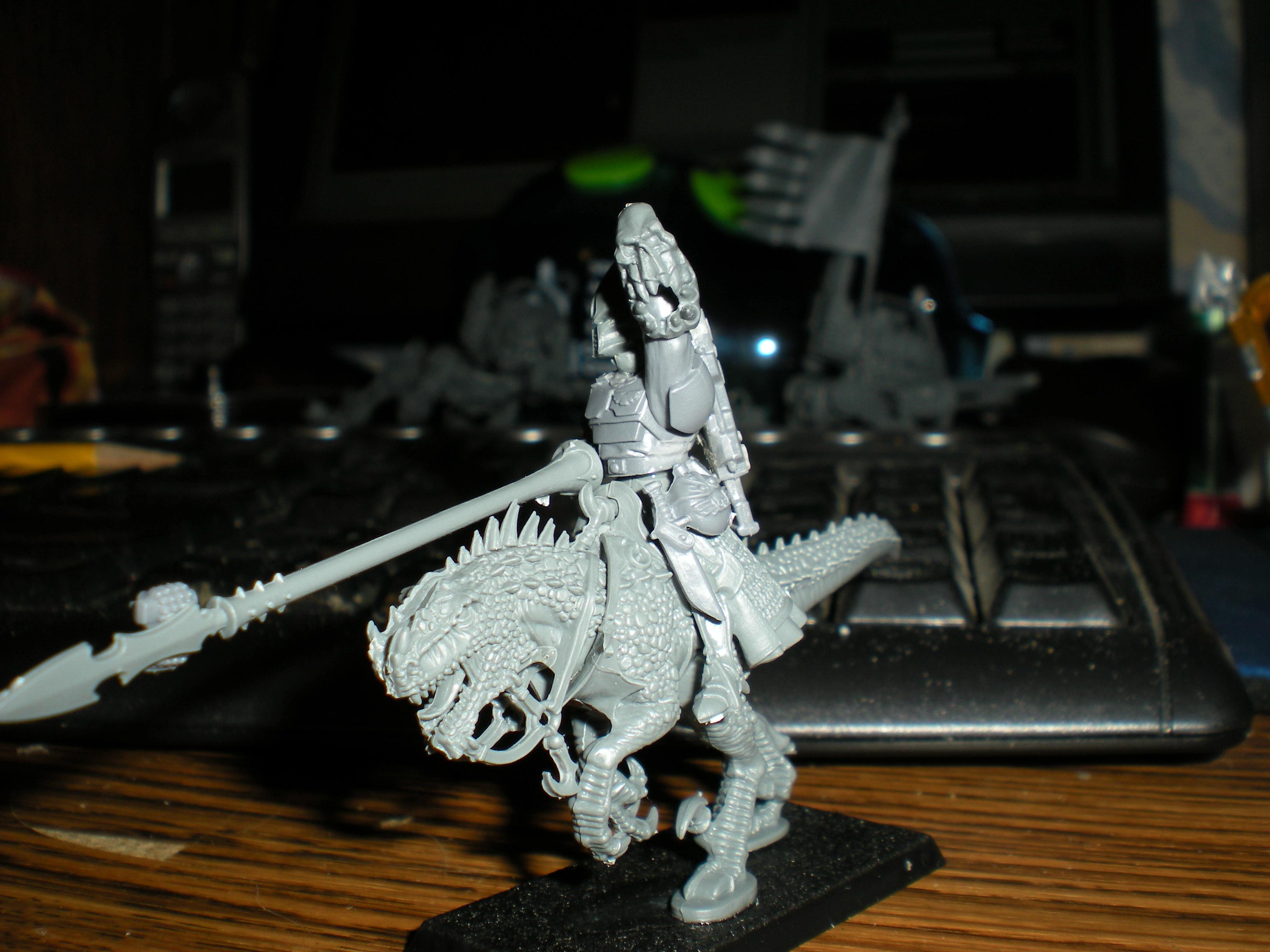 with an ork skull