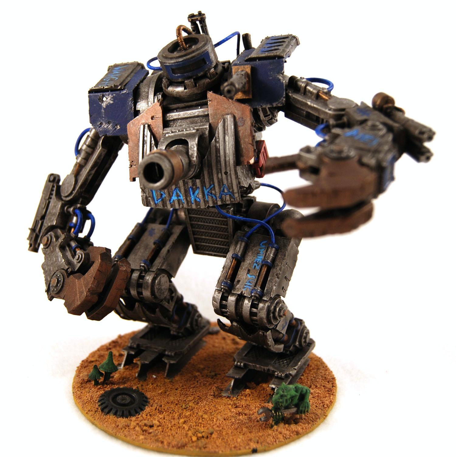 Awesome, Deathskulls, Looted, Orks, Plasticard, Scratch Build, Stompa, Waaagh, Warhammer 40,000