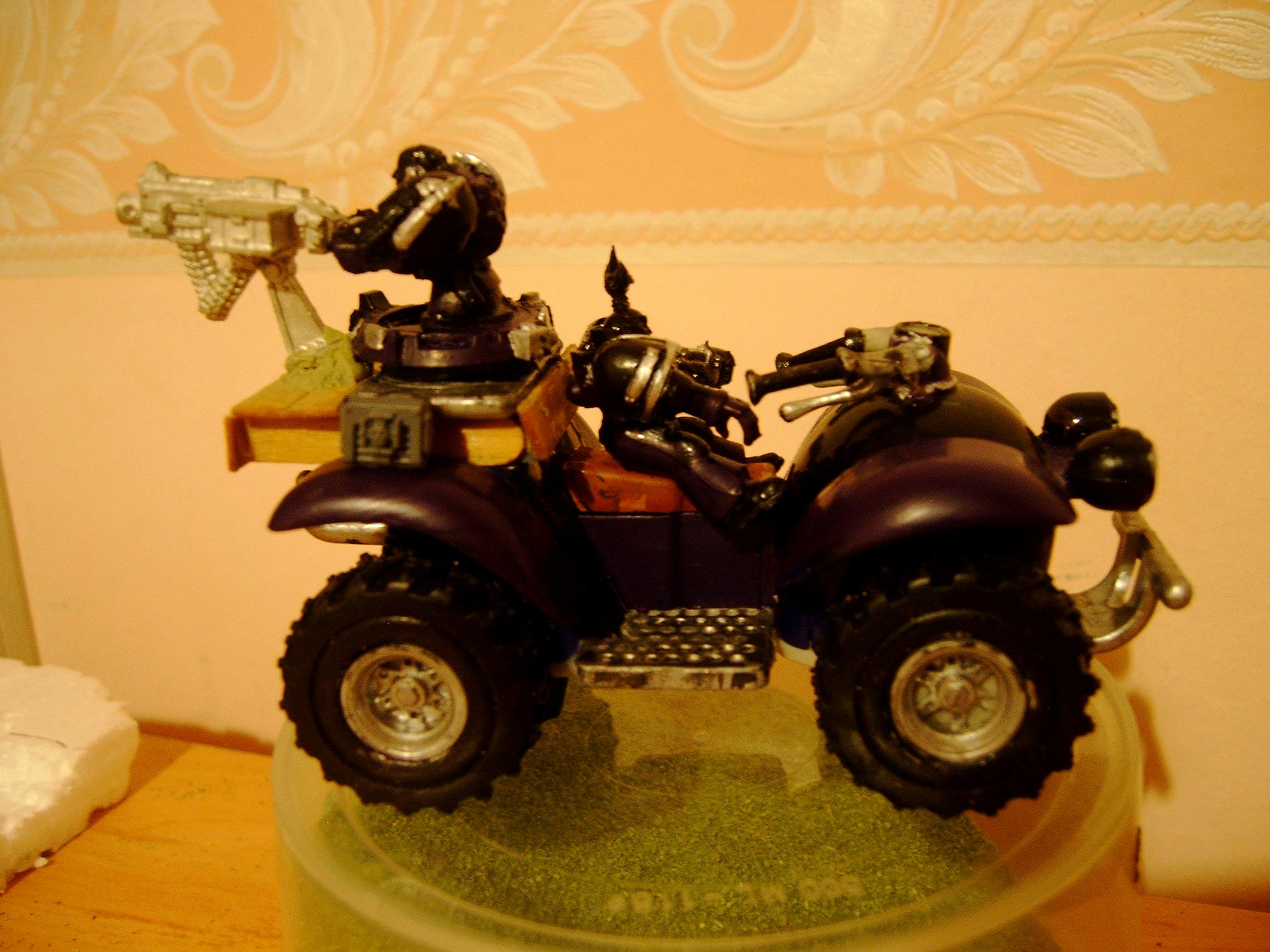 Attack Bike, Conversion, Scratch Build, Space Marines, Work In Progress