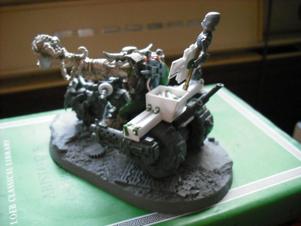 Bike, Orks, Warboss