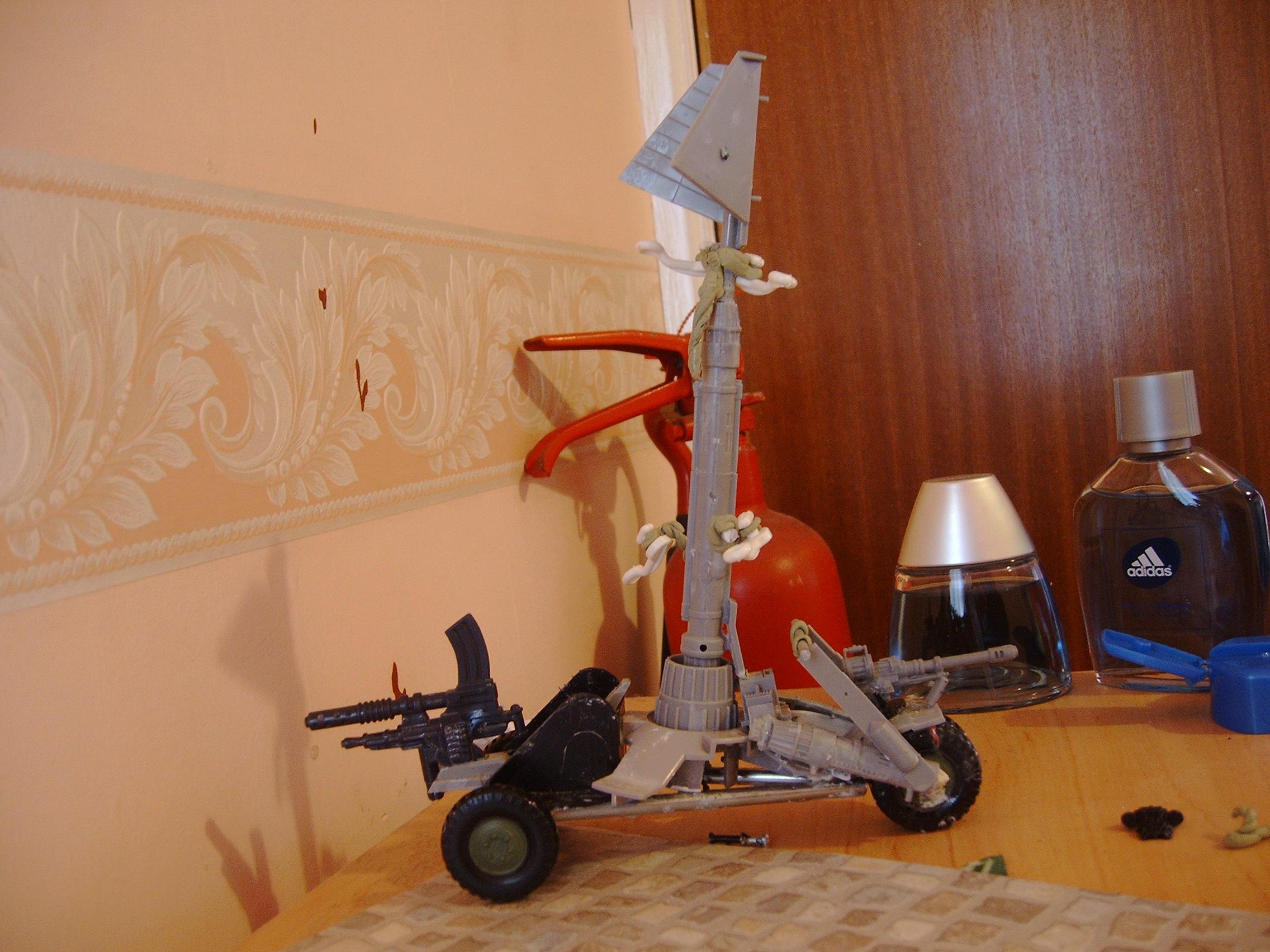 Attack Bike, Scratch Build, Space Marines, Unusual, Vehicle, Work In Progress