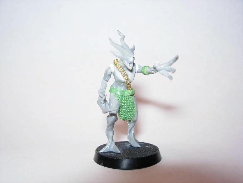 Conversion, Daemonettes, Daemons, Dryads, Greenstuff, Work In Progress
