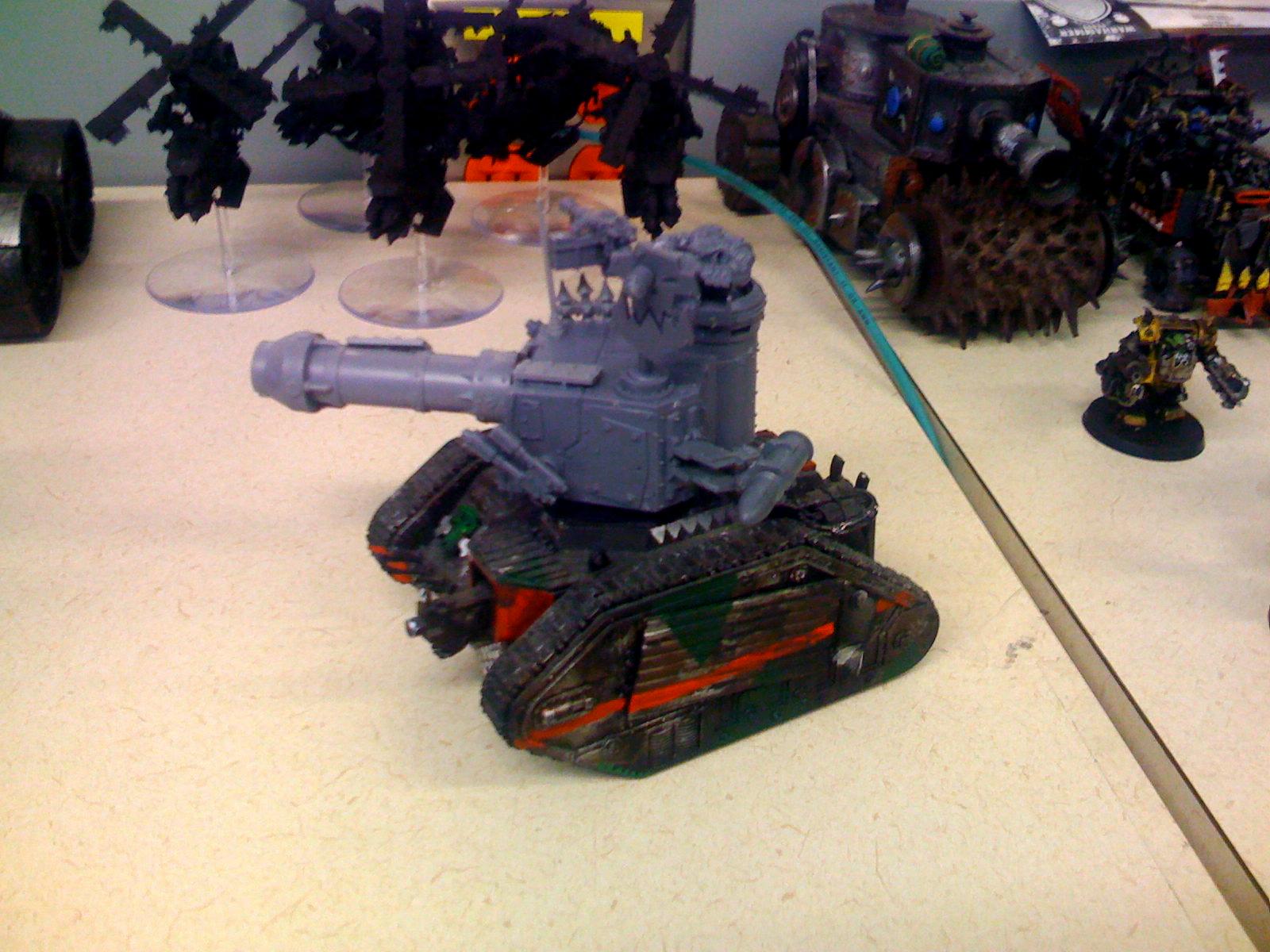 Battlewagon, Guard Abuse, Leman Russ, Looted, Orks