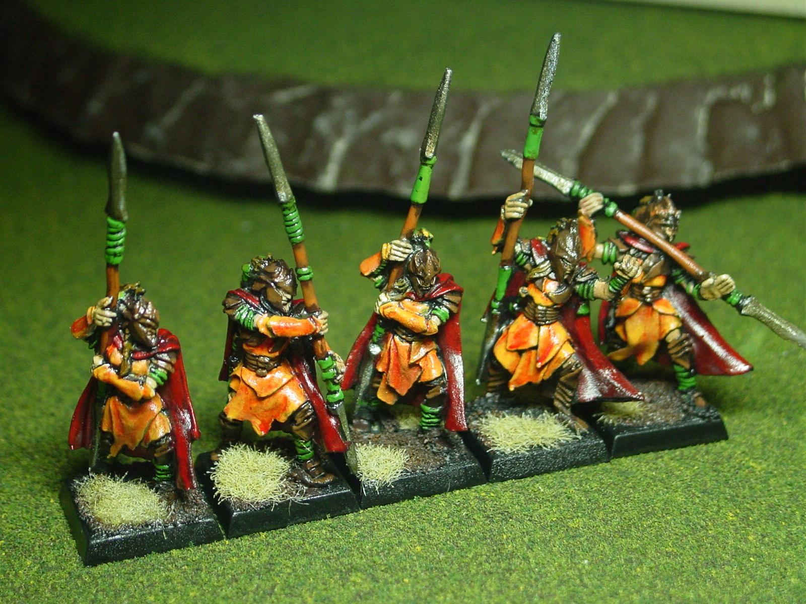 Core, Spearmen, Unit, Warhammer Fantasy, Wood Elves