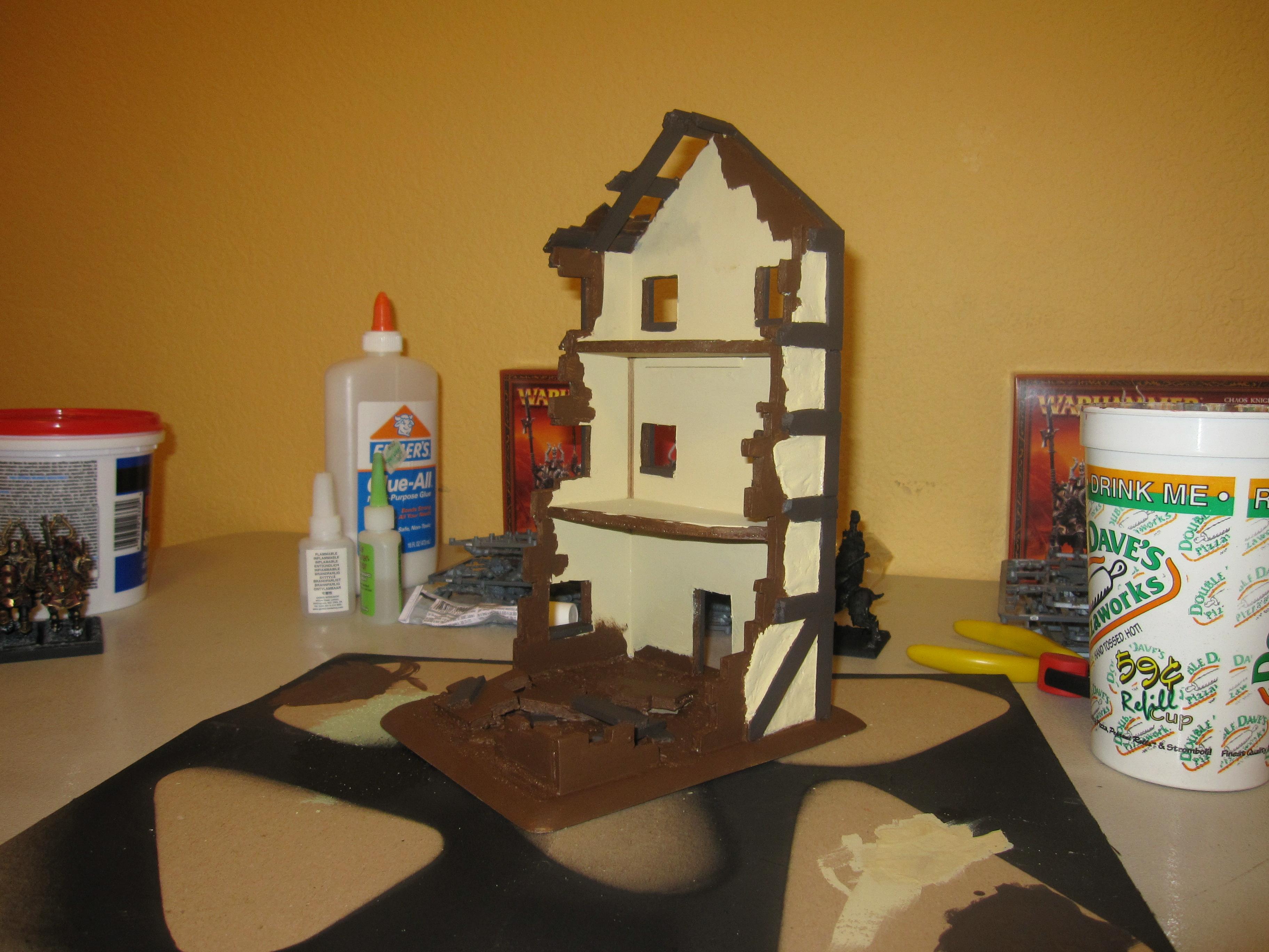 Buildings, Mordheim, Ruin, Terrain