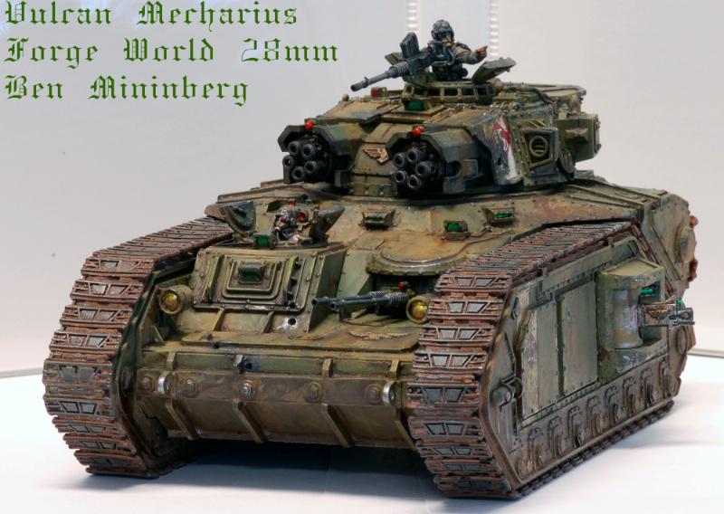 Death Korps of Krieg, Forge World, Imperial Guard, Tank, Vulcan ...