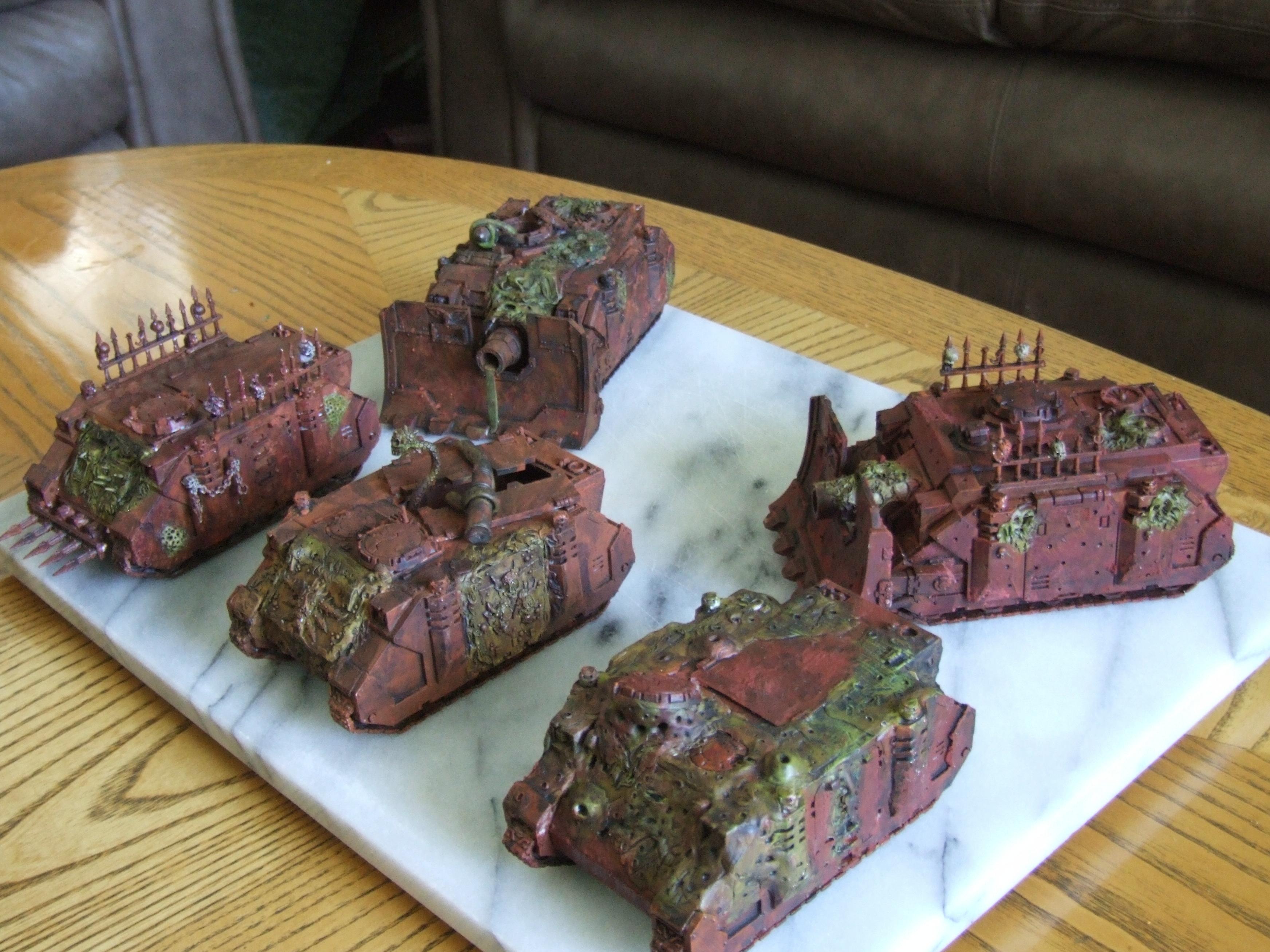 Nurgle Rhino, Nurgle Armor