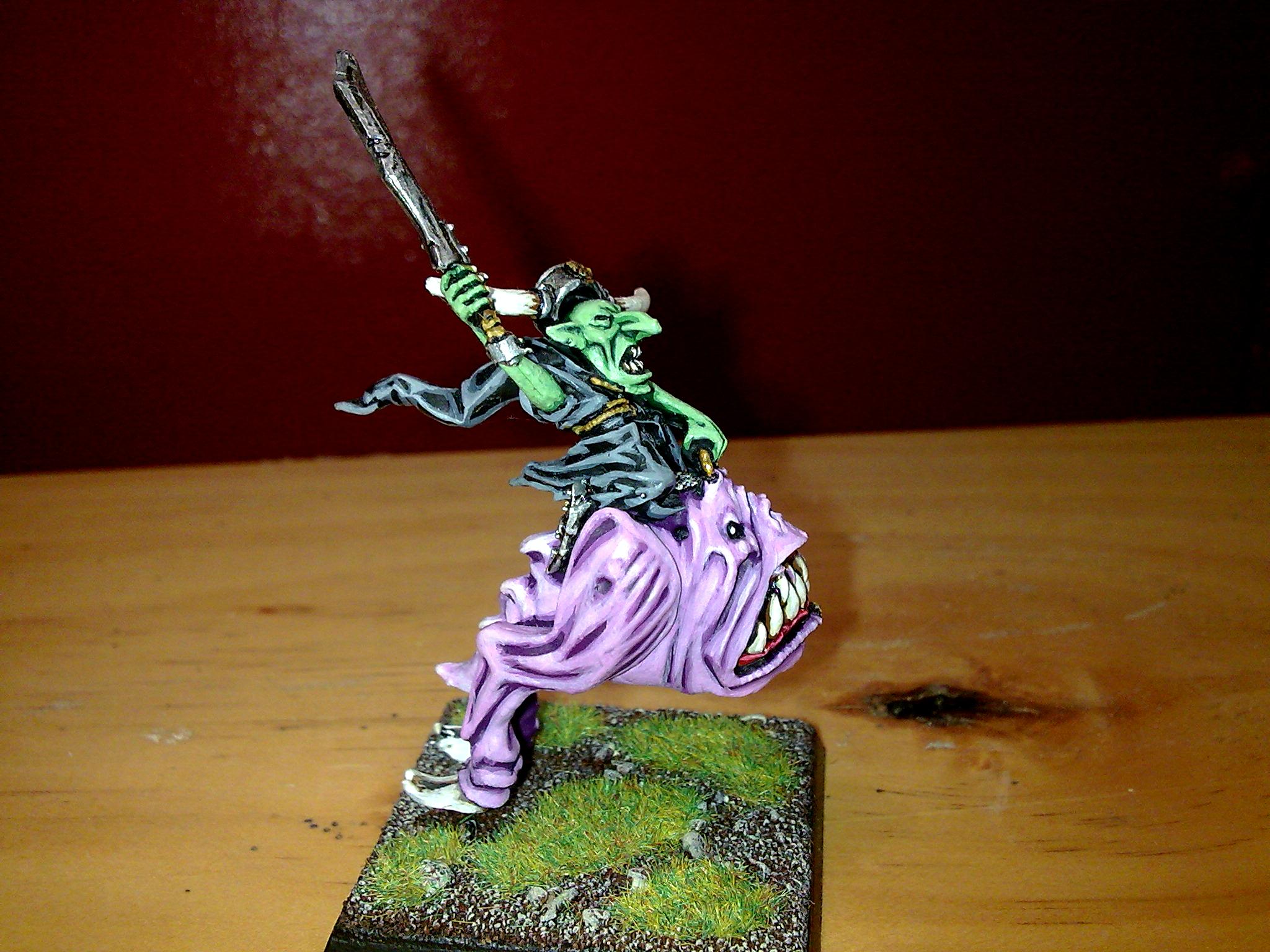 Orks And Goblins, Squig Rider, Warhammer Fantasy