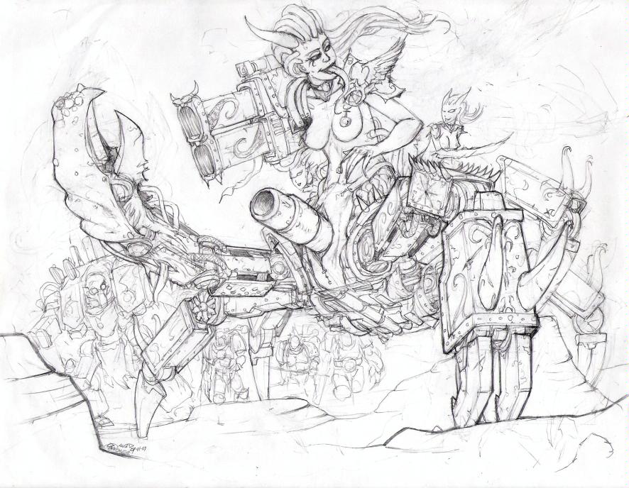 Daemons, Slaanesh, Soul Grinder, Soulgrinde