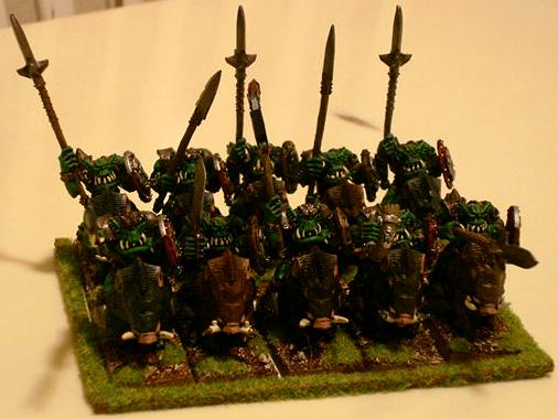 Orks, Orc Boar Boyz