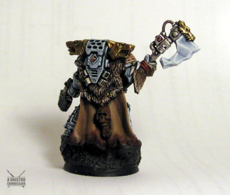 Bits, Conversion, Headquarters, Lord, Space, Space Marines, Warhammer 40,000, Wolves