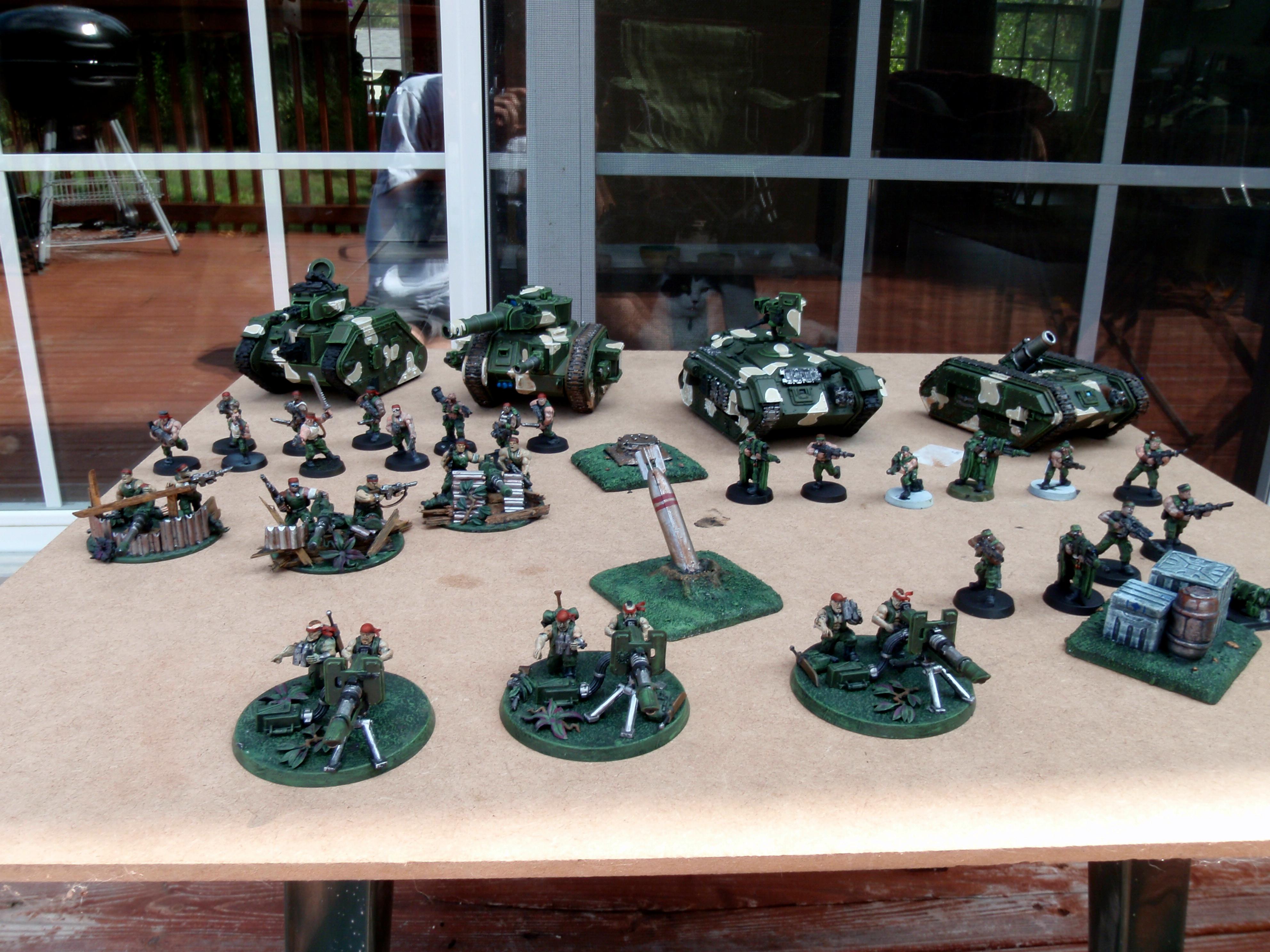 Catachan, Imperial, Jungle, Work In Progress