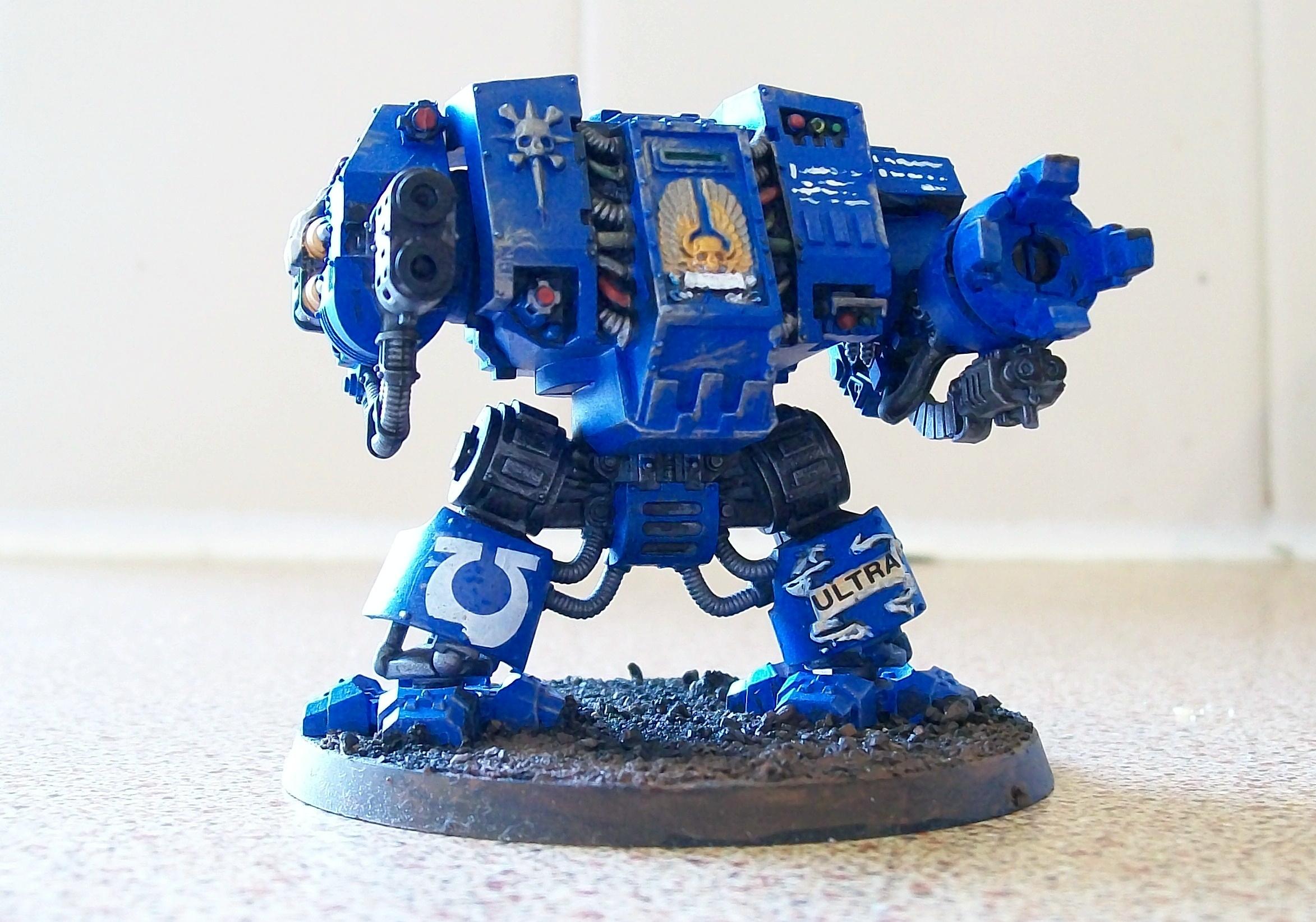 Assault On Black Reach, Cool, Ultramarine Dreadnought