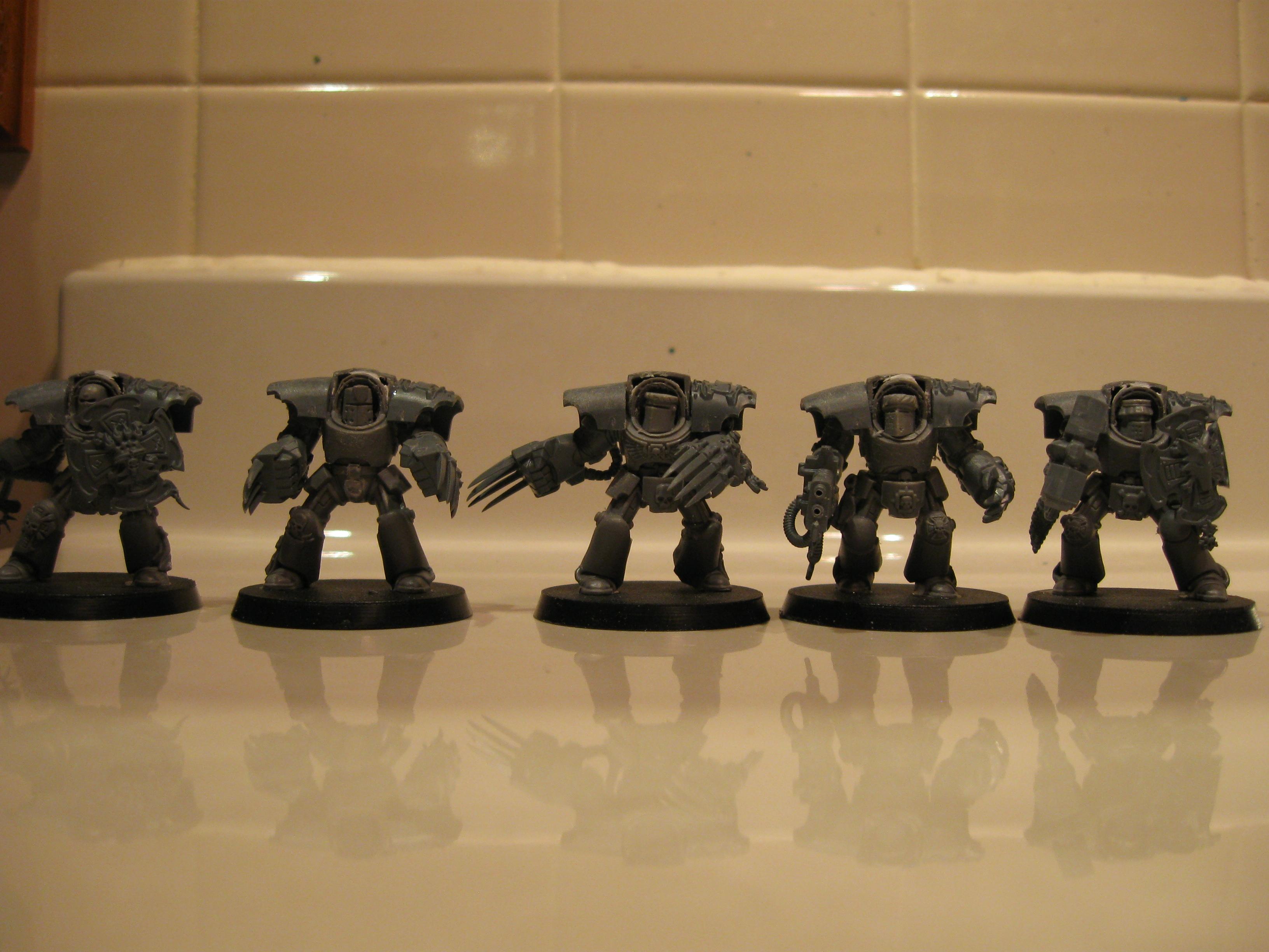 Conversion, Horus Heresy, Preheresy, Space Wolves, Terminator Armor