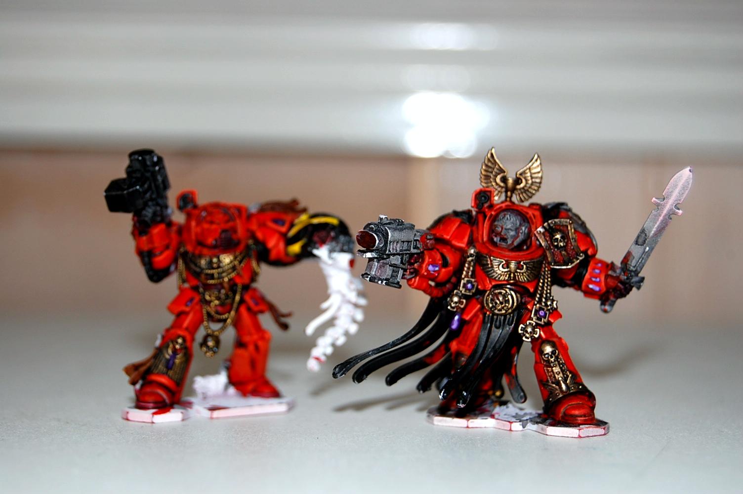 Blood Angels, Space Hulk, Terminator Armor, Work In Progress