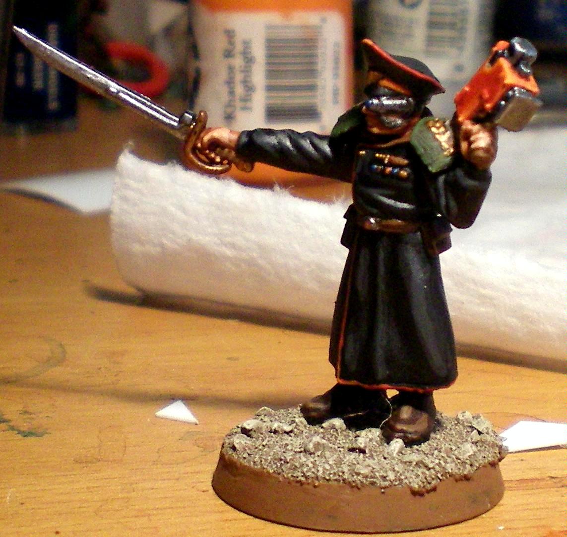 Commissar, Imperial Guard, Warhammer 40,000