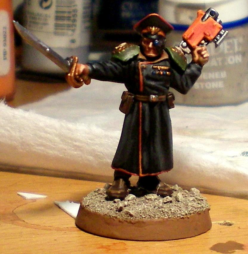 Imperial Guard, Kommisar, Warhammer 40,000