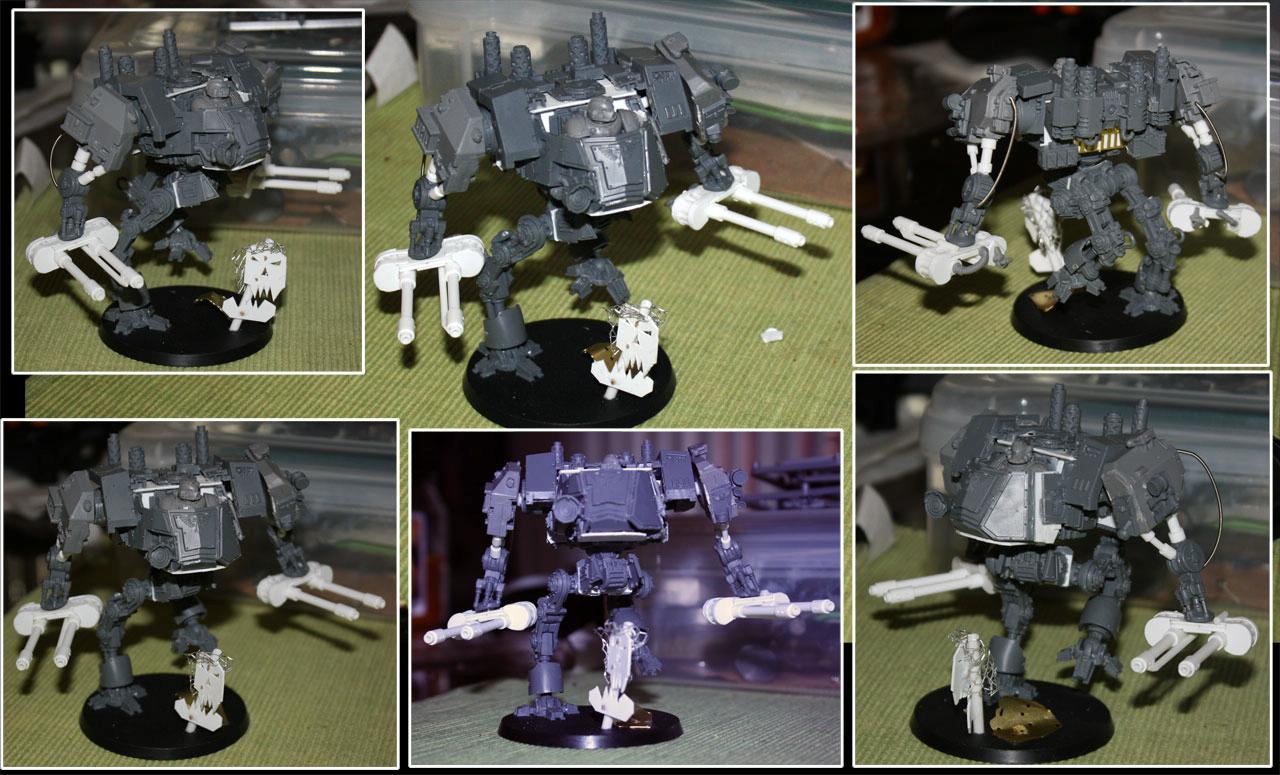 Dreadnought, In Progress, Sentinel, Space Marines, Walker