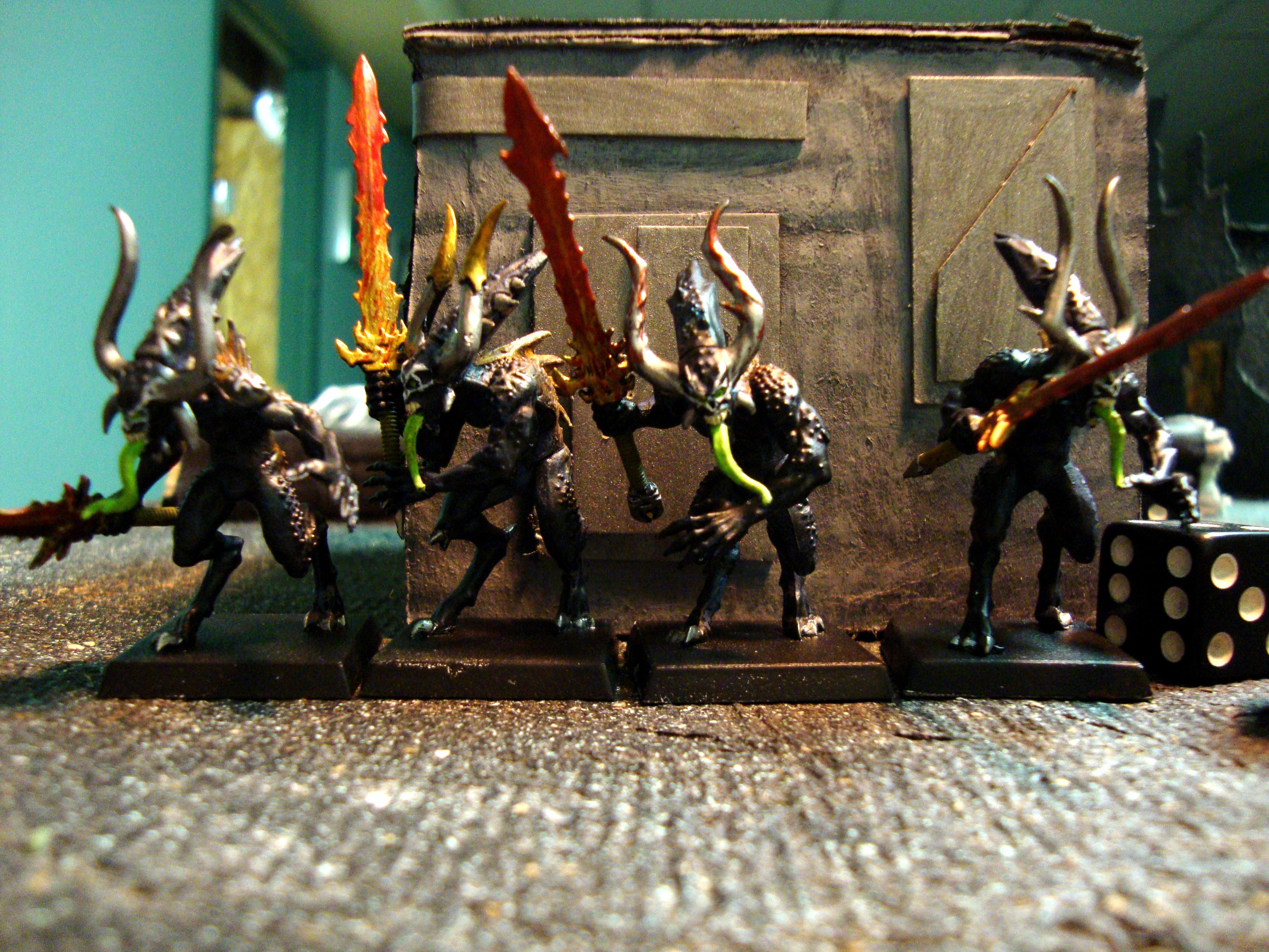 Chaos, Chaos Space Marines, Daemons, Slaanesh